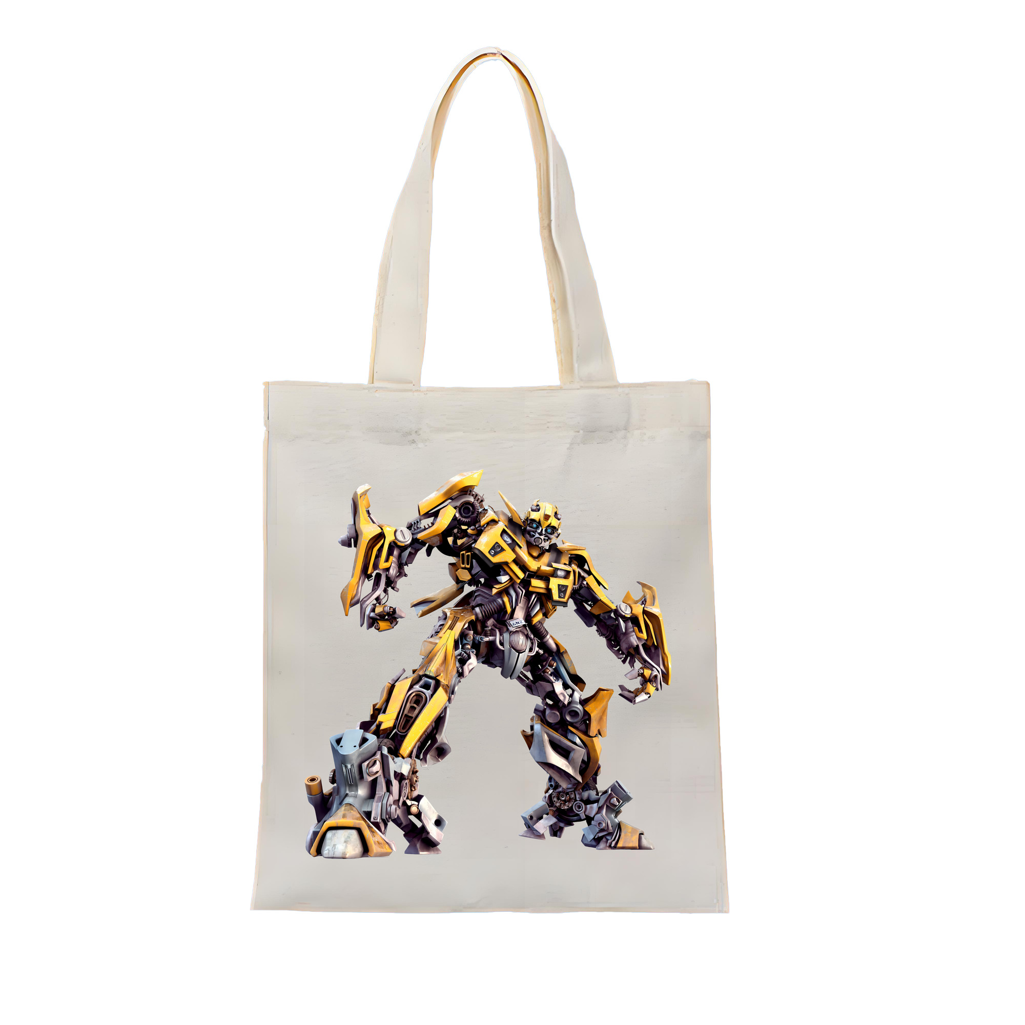 （画像用） Transformers トランスフォーマー 縦型キャンバス生地手提げバッグ　トートバッグ