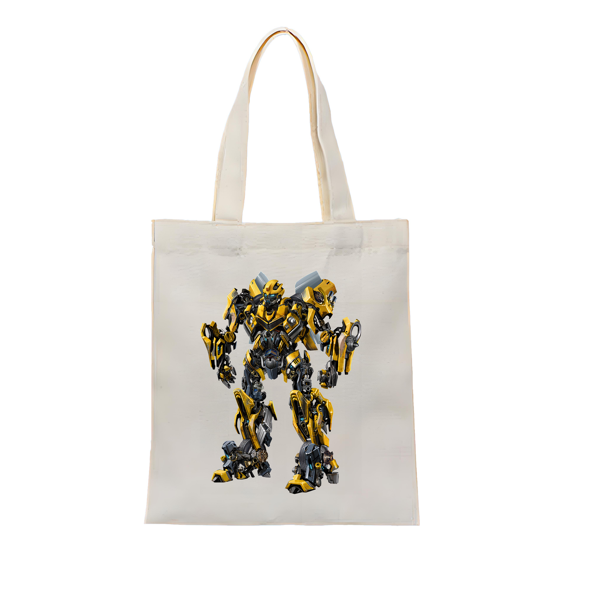 （画像用） Transformers トランスフォーマー 縦型キャンバス生地手提げバッグ　トートバッグ