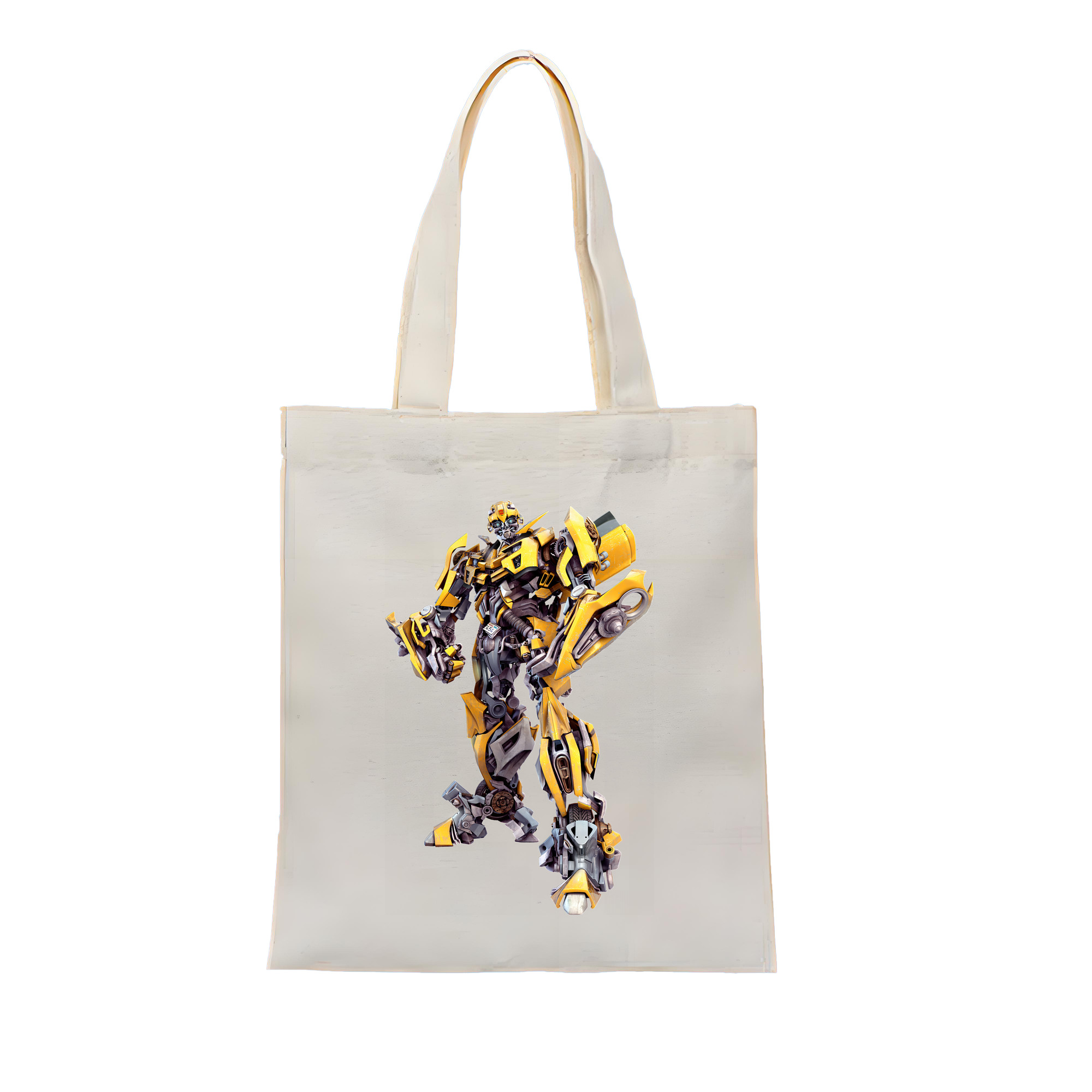 （画像用） Transformers トランスフォーマー 縦型キャンバス生地手提げバッグ　トートバッグ