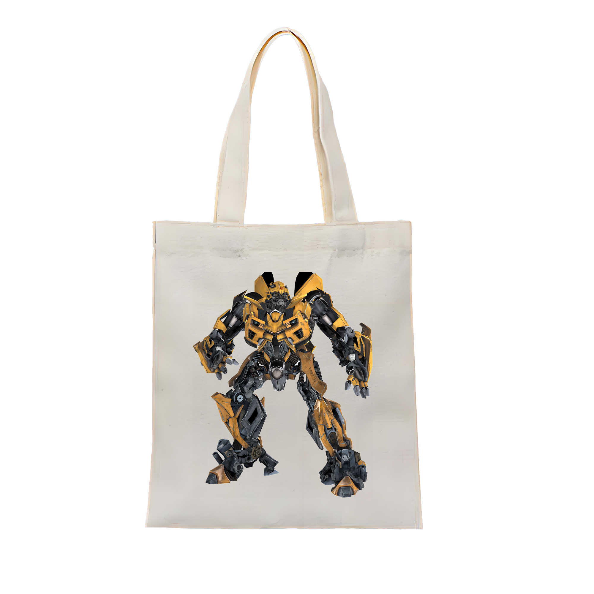 （画像用） Transformers トランスフォーマー 縦型キャンバス生地手提げバッグ　トートバッグ