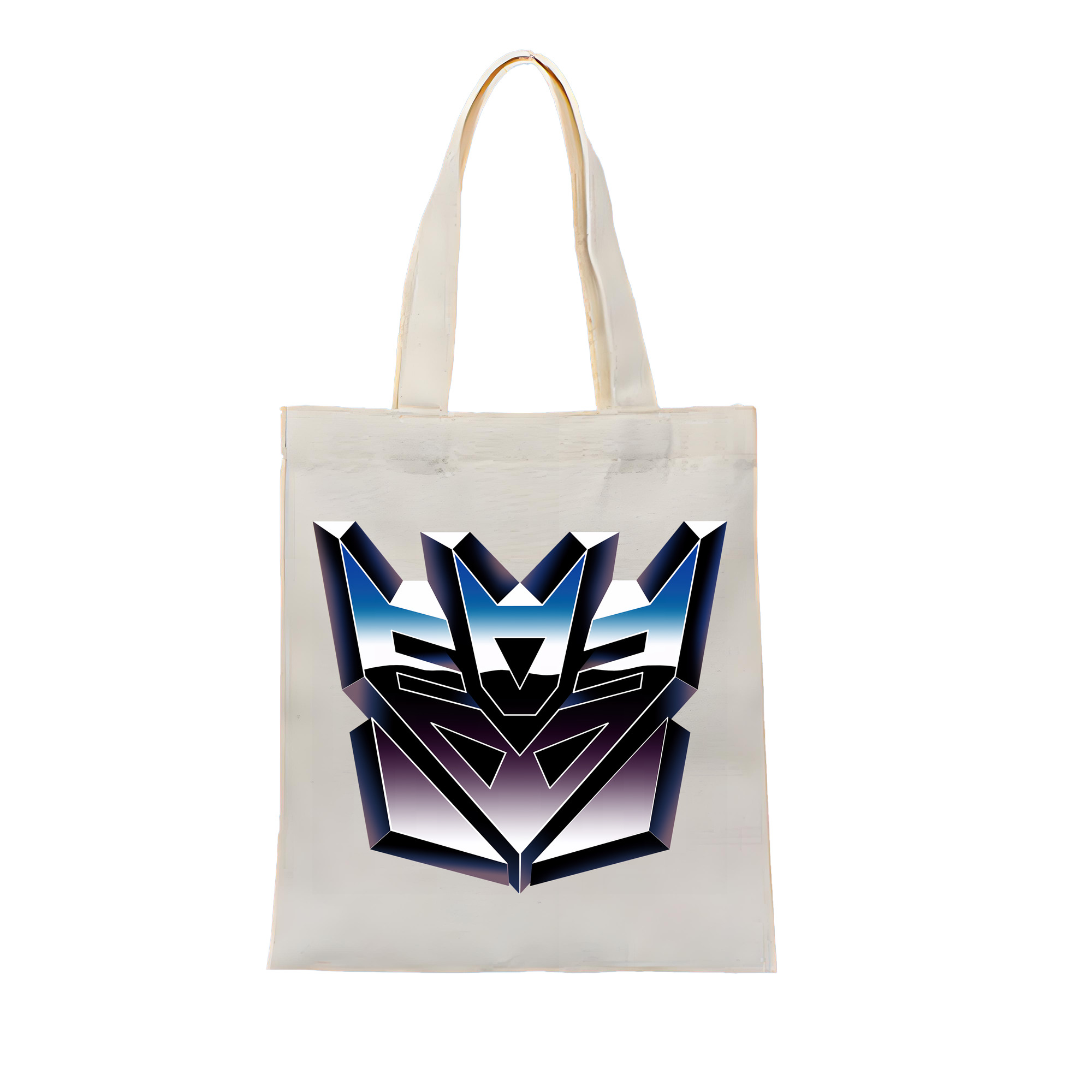 （画像用） Transformers トランスフォーマー 縦型キャンバス生地手提げバッグ　トートバッグ