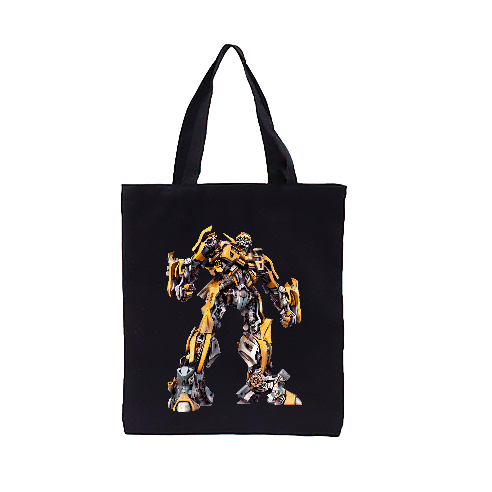 （画像用） Transformers トランスフォーマー 縦型キャンバス生地手提げバッグ　トートバッグ