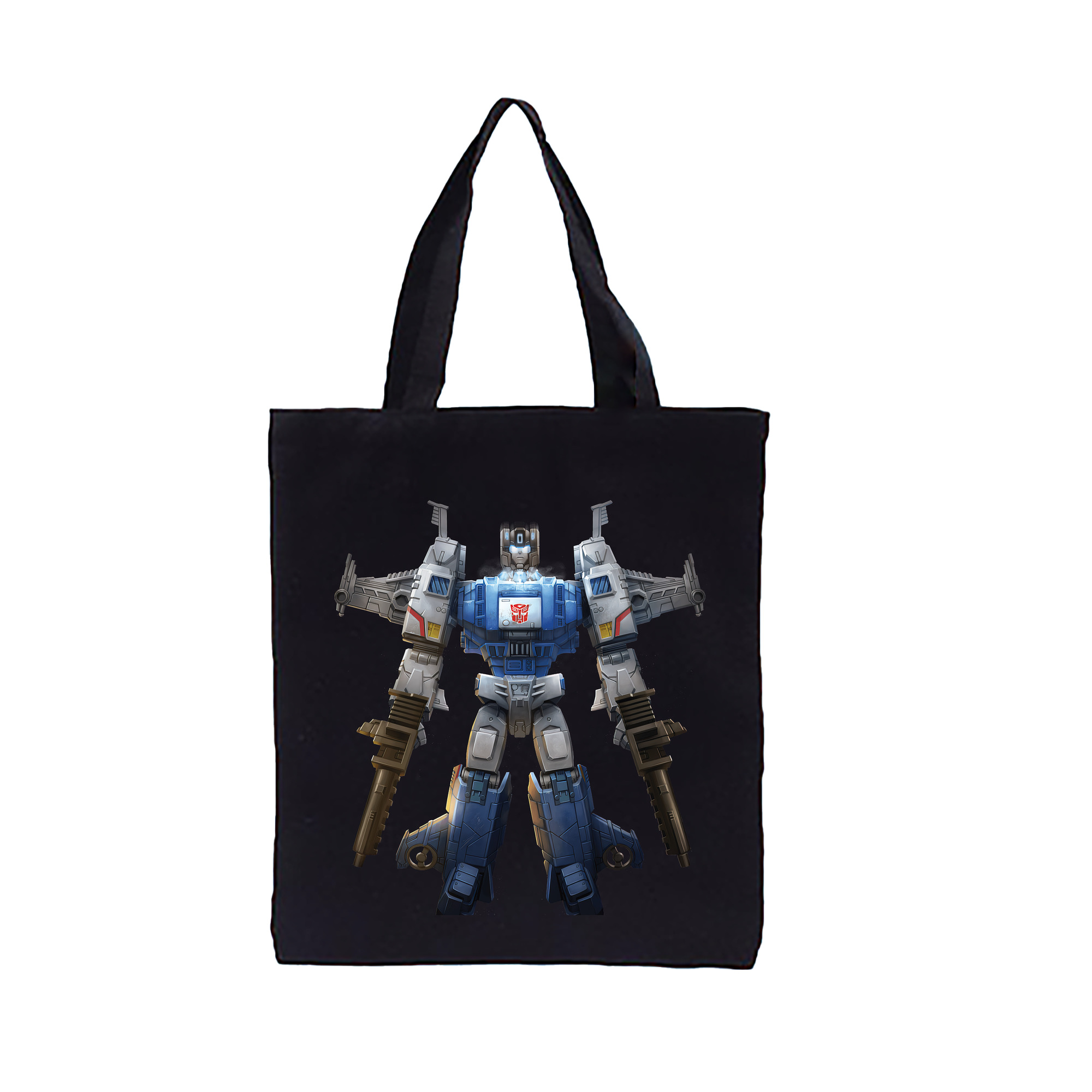 （画像用） Transformers トランスフォーマー 縦型キャンバス生地手提げバッグ　トートバッグ