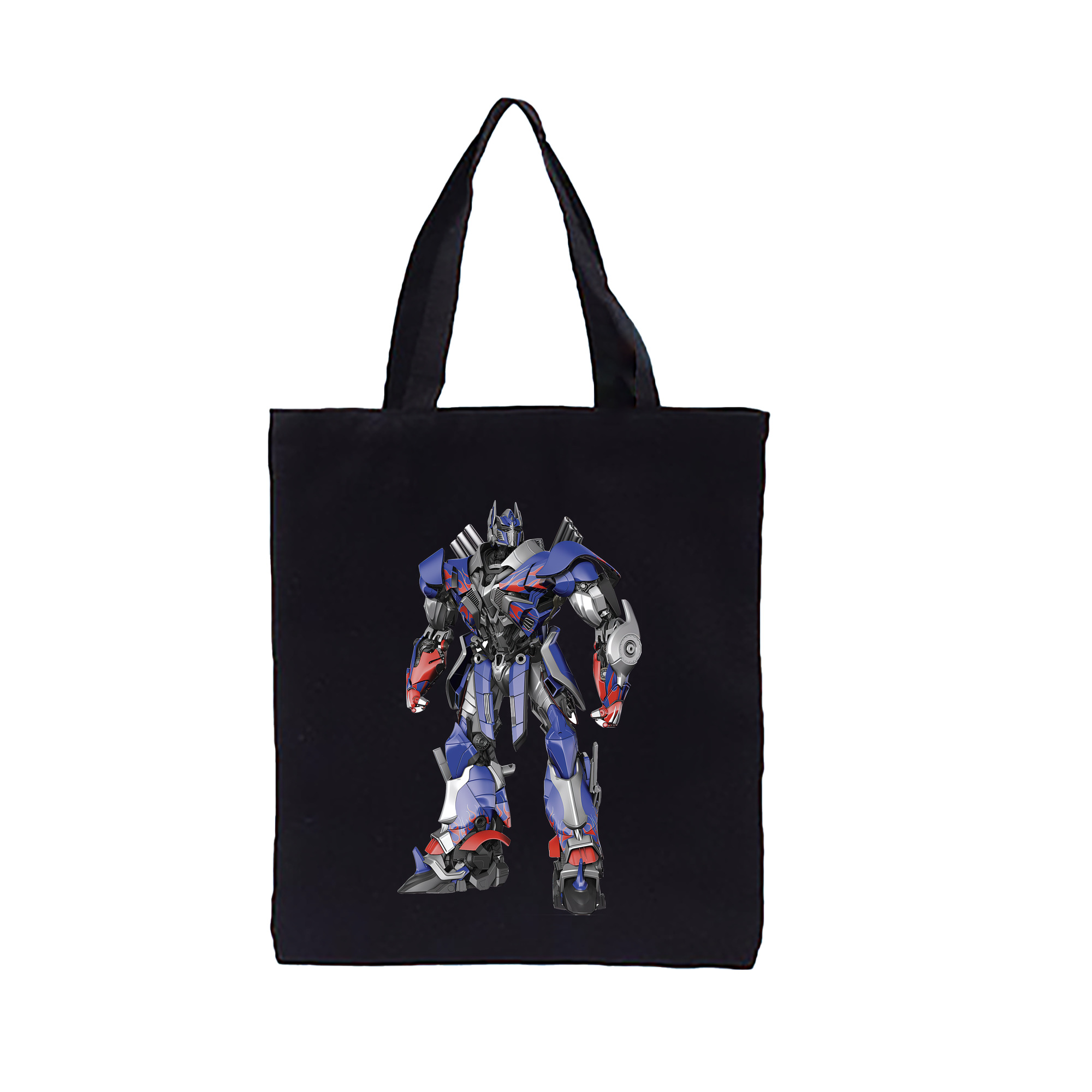 （画像用） Transformers トランスフォーマー 縦型キャンバス生地手提げバッグ　トートバッグ