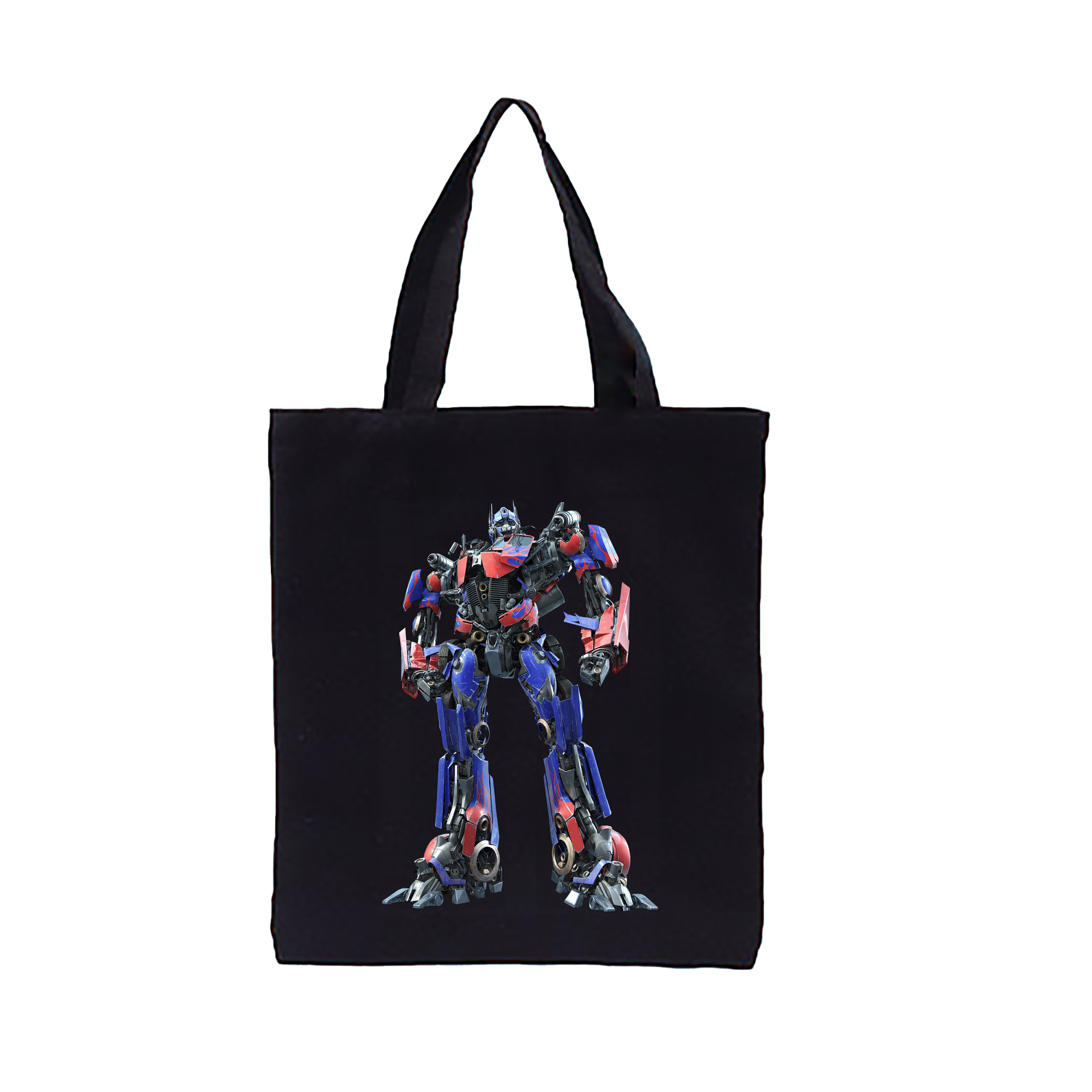 （画像用） Transformers トランスフォーマー 縦型キャンバス生地手提げバッグ　トートバッグ