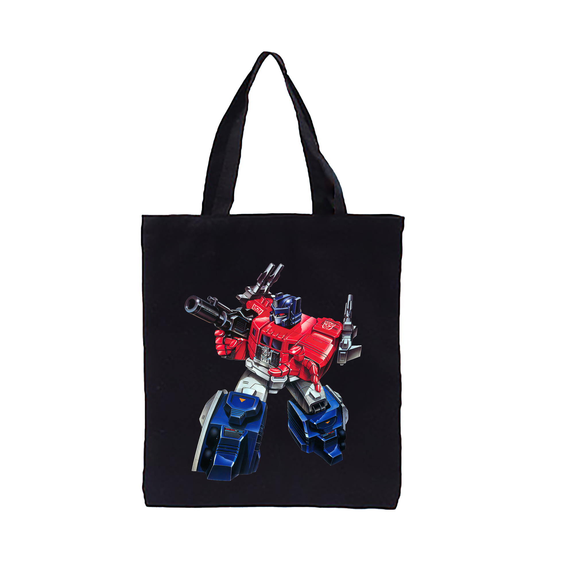 （画像用） Transformers トランスフォーマー 縦型キャンバス生地手提げバッグ　トートバッグ