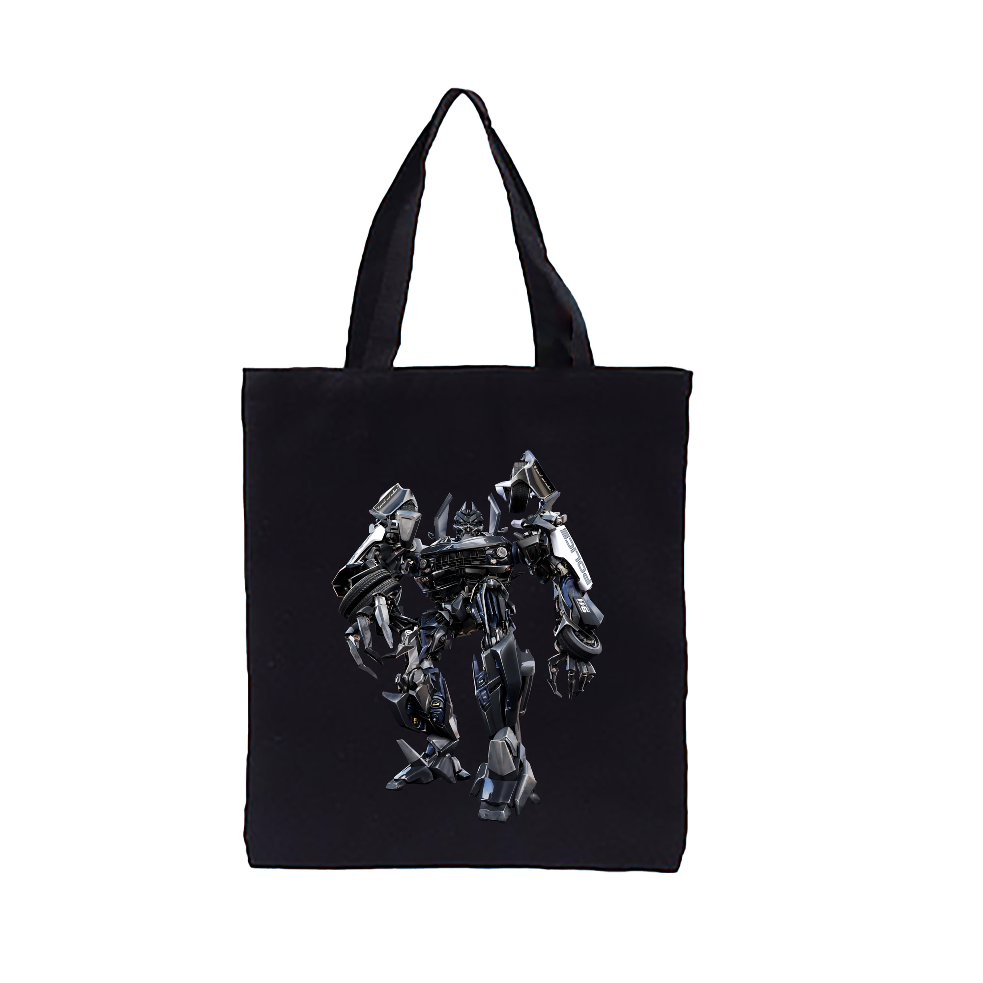 （画像用） Transformers トランスフォーマー 縦型キャンバス生地手提げバッグ　トートバッグ