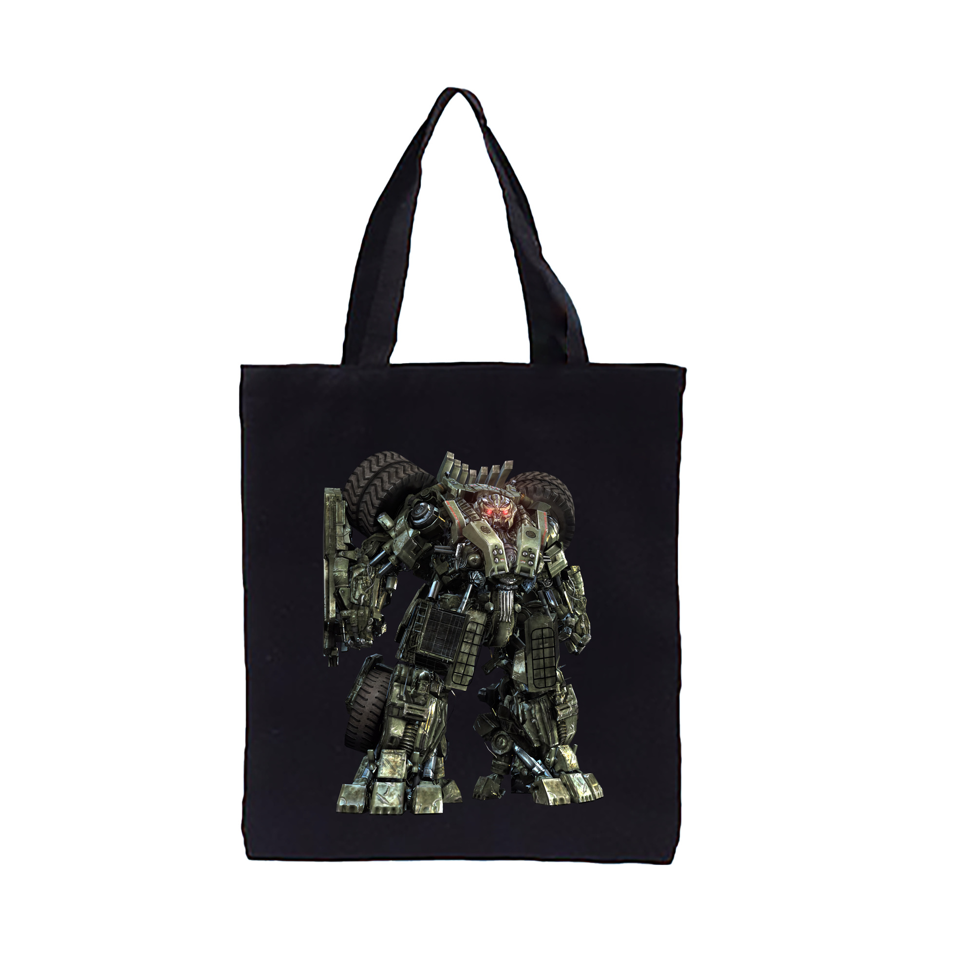 （画像用） Transformers トランスフォーマー 縦型キャンバス生地手提げバッグ　トートバッグ