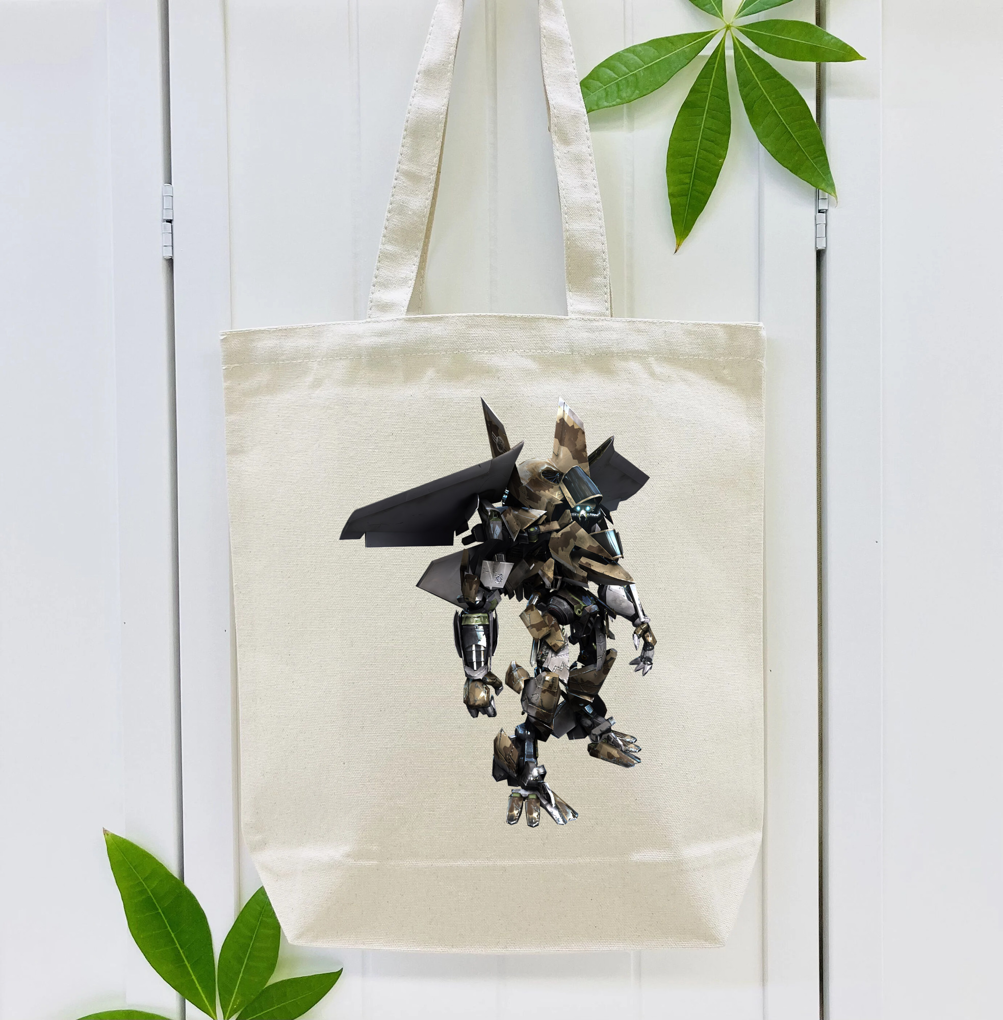 Transformers トランスフォーマー 縦型キャンバス生地手提げバッグ　トートバッグ