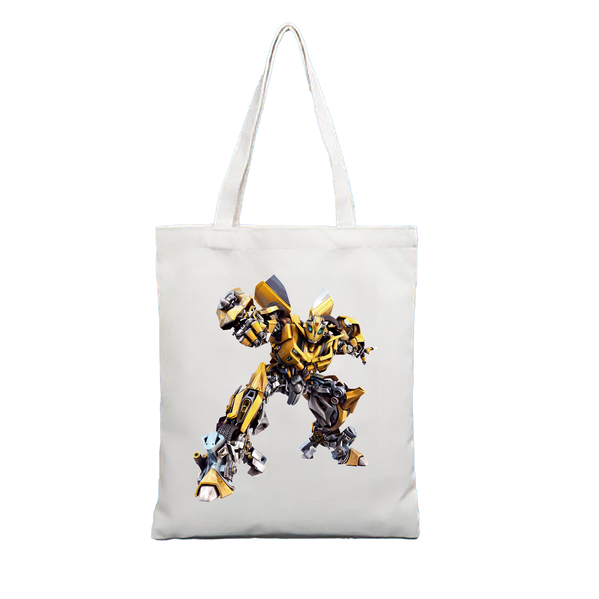 （画像用） Transformers トランスフォーマー 縦型キャンバス生地手提げバッグ　トートバッグ
