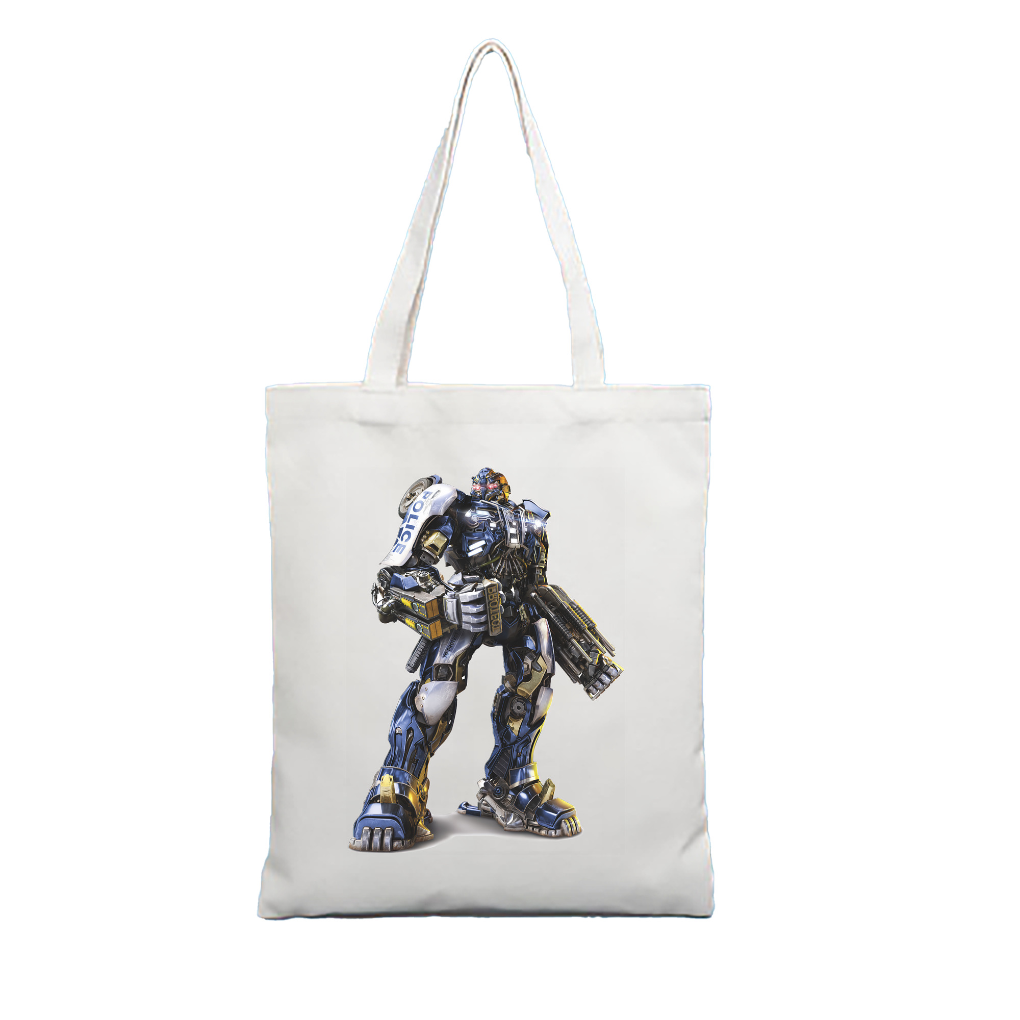 （画像用） Transformers トランスフォーマー 縦型キャンバス生地手提げバッグ　トートバッグ