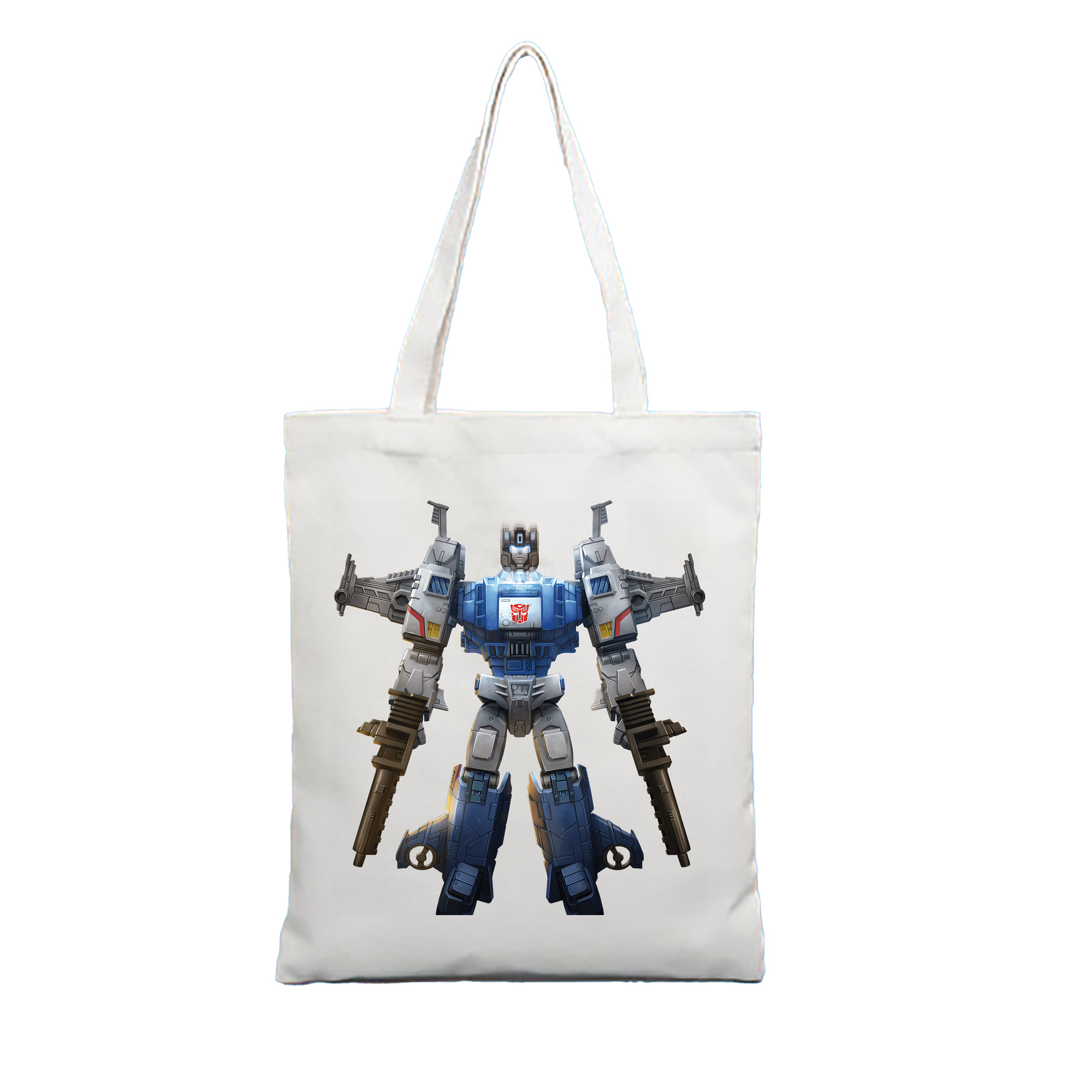（画像用） Transformers トランスフォーマー 縦型キャンバス生地手提げバッグ　トートバッグ