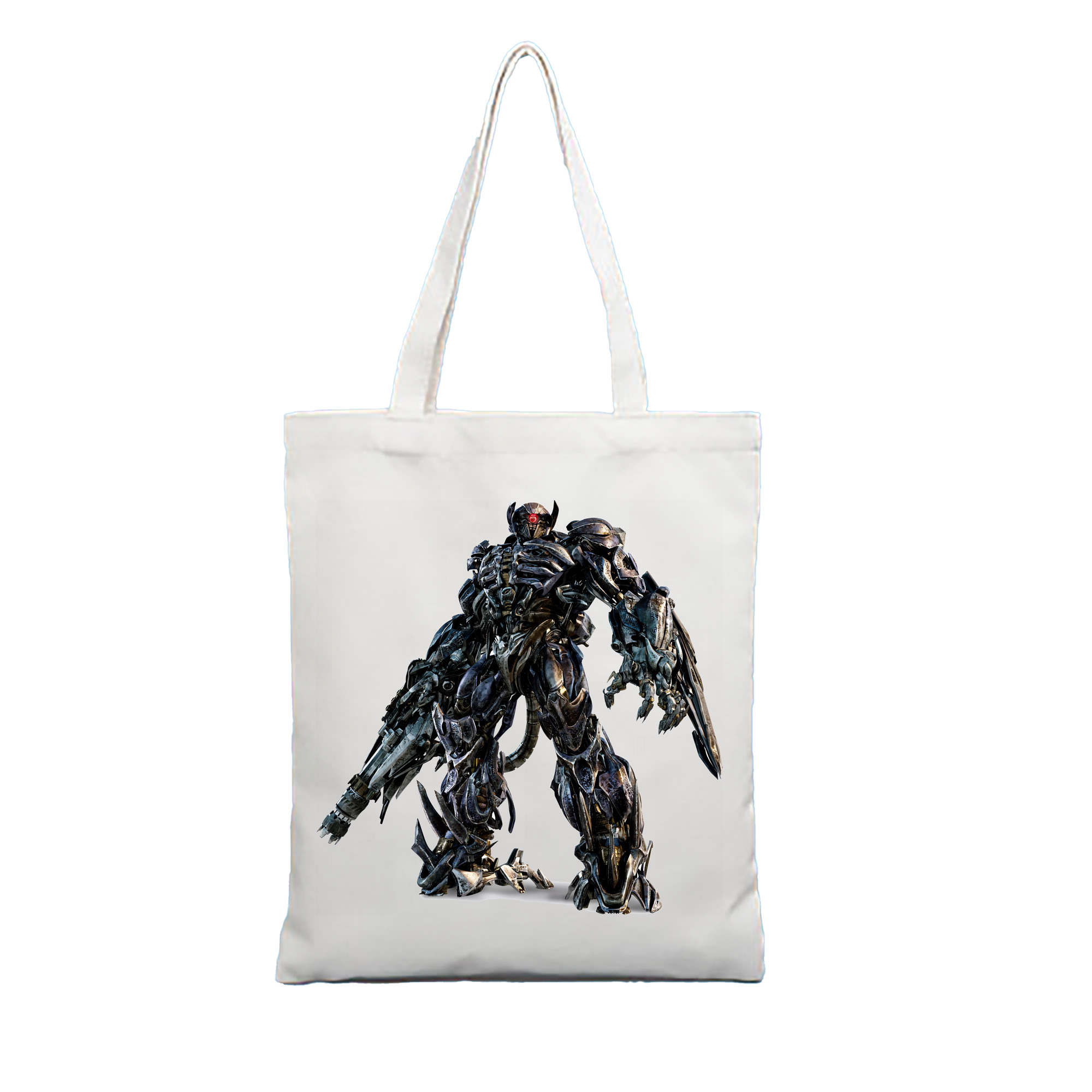 （画像用） Transformers トランスフォーマー 縦型キャンバス生地手提げバッグ　トートバッグ