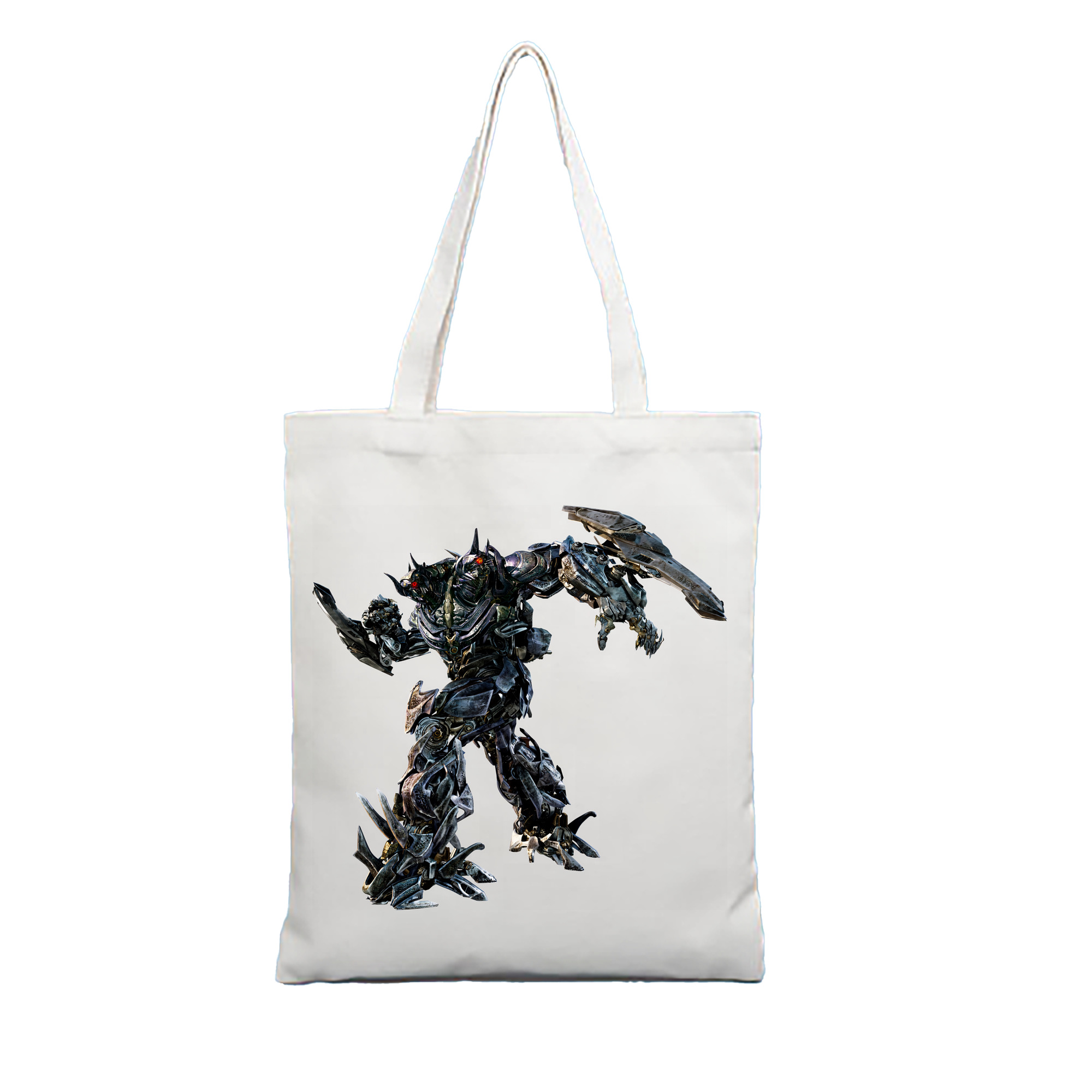 （画像用） Transformers トランスフォーマー 縦型キャンバス生地手提げバッグ　トートバッグ
