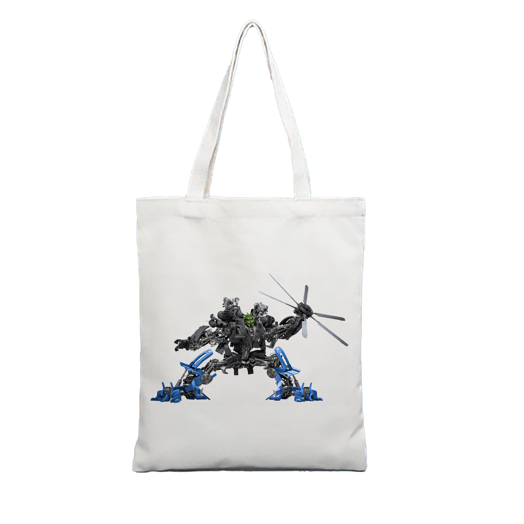 （画像用） Transformers トランスフォーマー 縦型キャンバス生地手提げバッグ　トートバッグ
