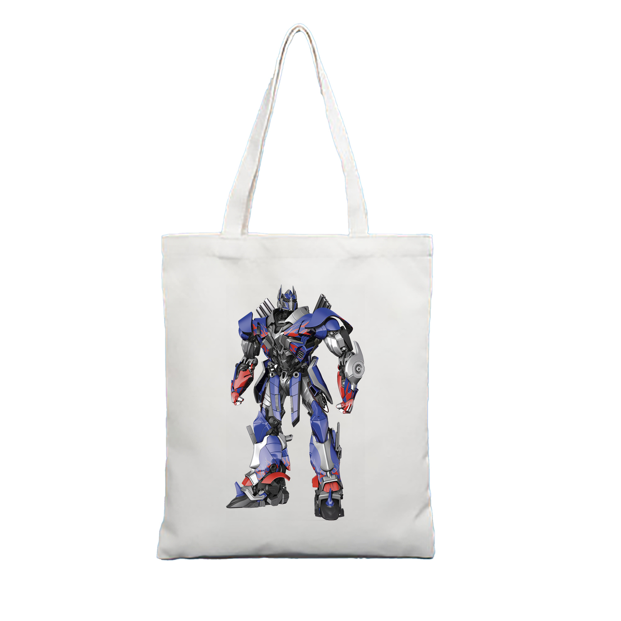 （画像用） Transformers トランスフォーマー 縦型キャンバス生地手提げバッグ　トートバッグ