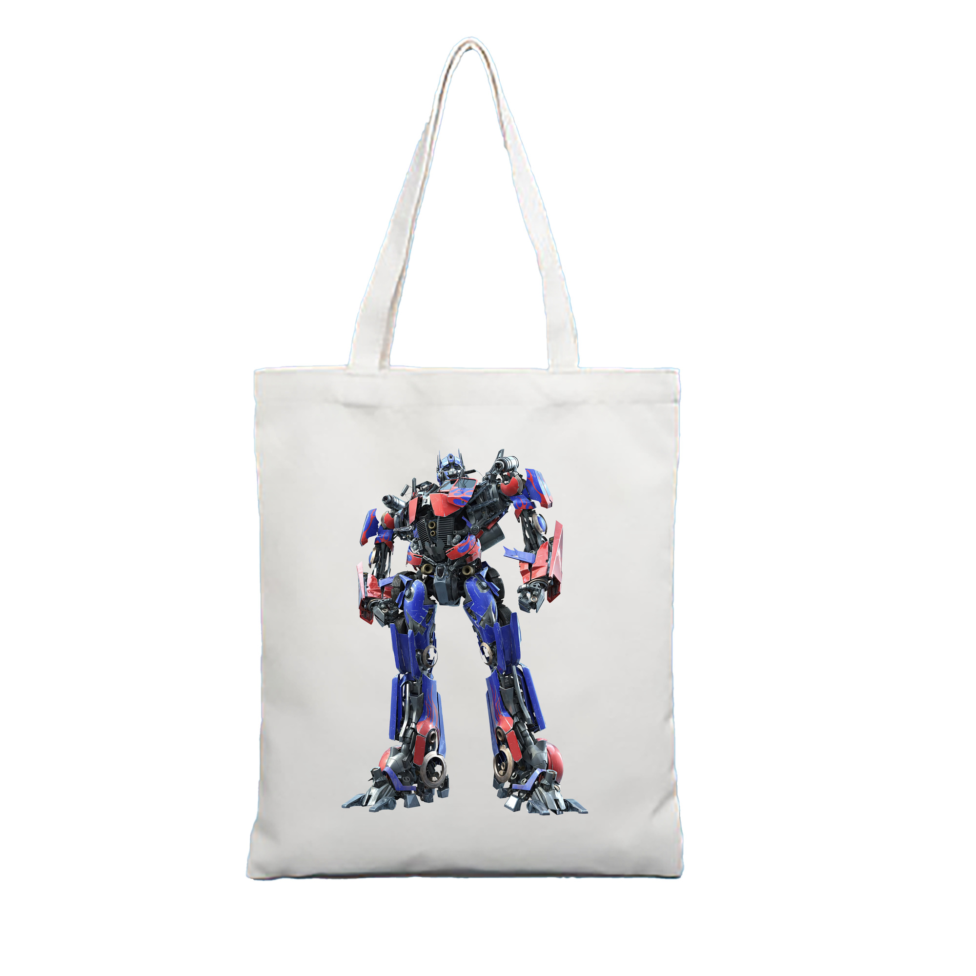 （画像用） Transformers トランスフォーマー 縦型キャンバス生地手提げバッグ　トートバッグ
