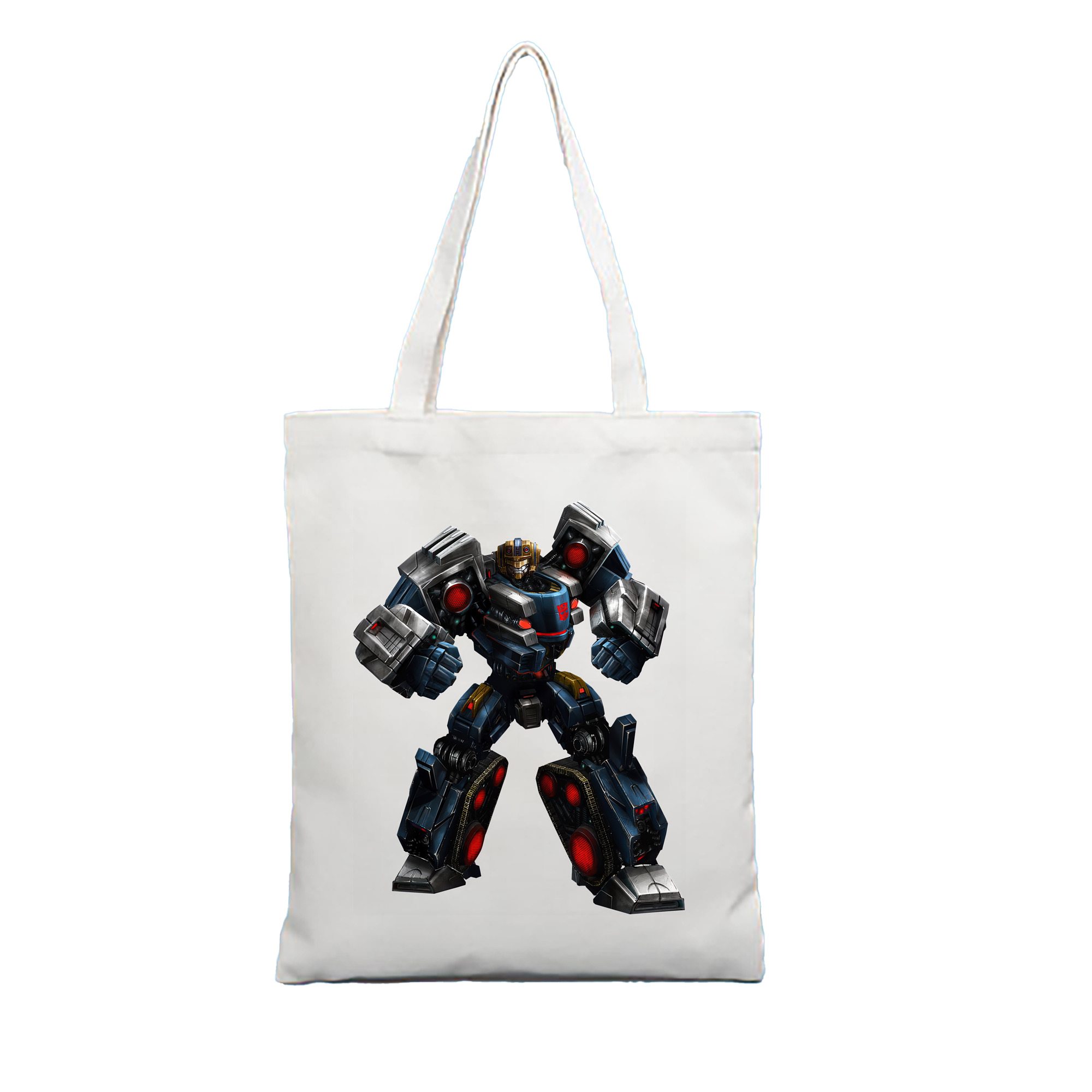 （画像用） Transformers トランスフォーマー 縦型キャンバス生地手提げバッグ　トートバッグ