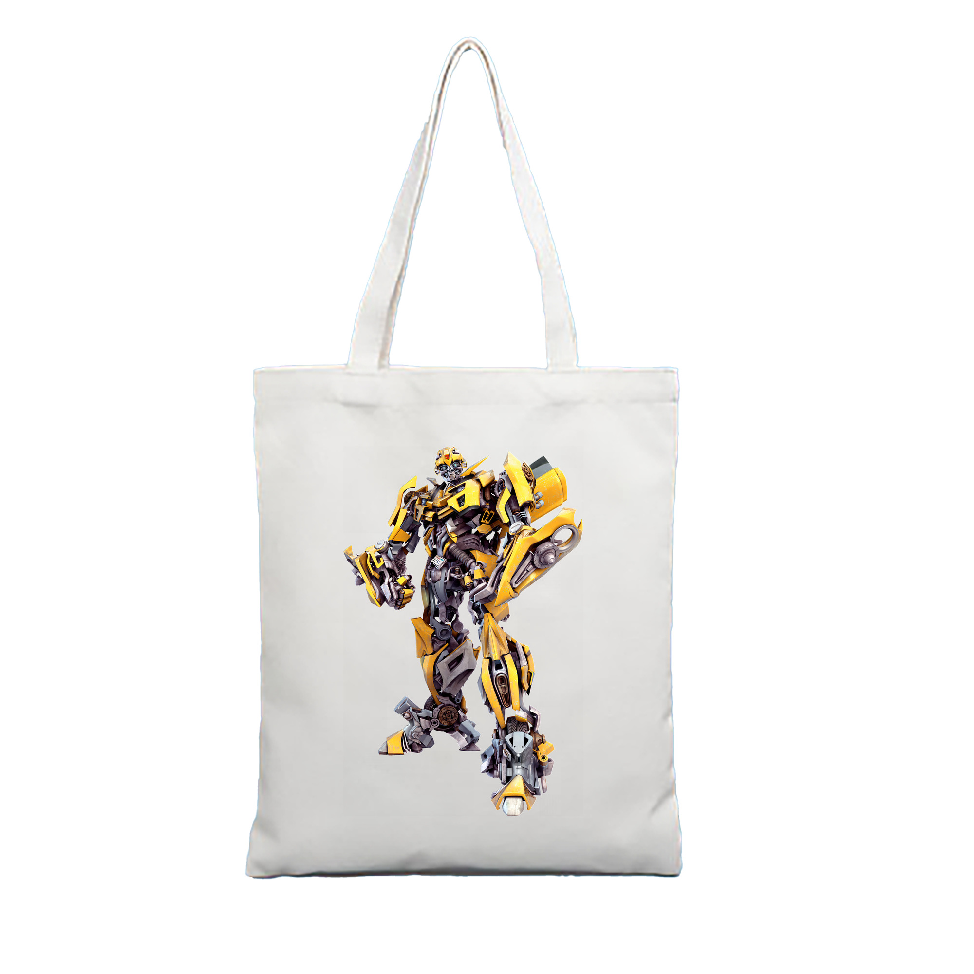 （画像用） Transformers トランスフォーマー 縦型キャンバス生地手提げバッグ　トートバッグ