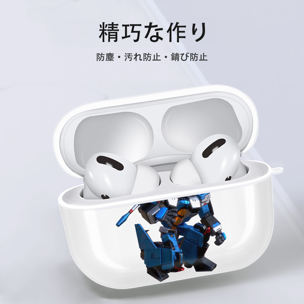 Transformers トランスフォーマー 【AirPods Pro用】ハードシェル保護ケース 耐衝撃・防指紋・カラビナ付き商品仕様
