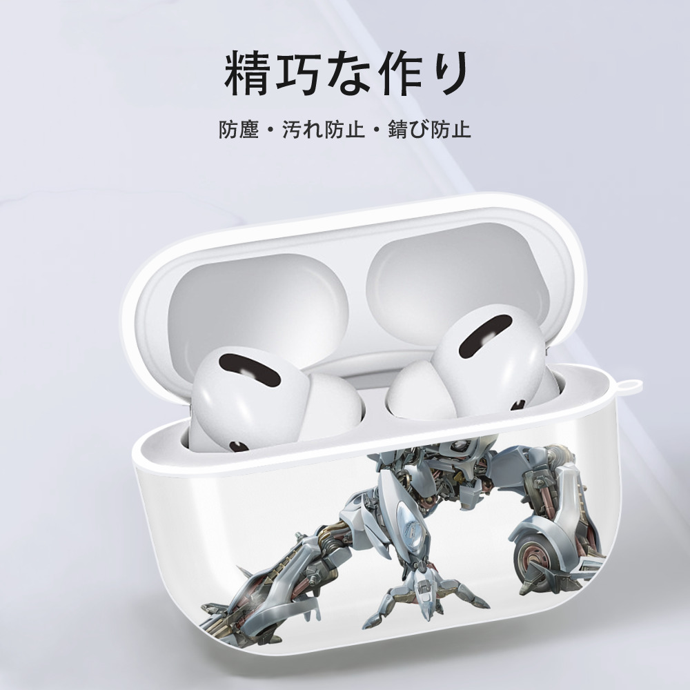 Transformers トランスフォーマー 【AirPods Pro用】ハードシェル保護ケース 耐衝撃・防指紋・カラビナ付き商品仕様