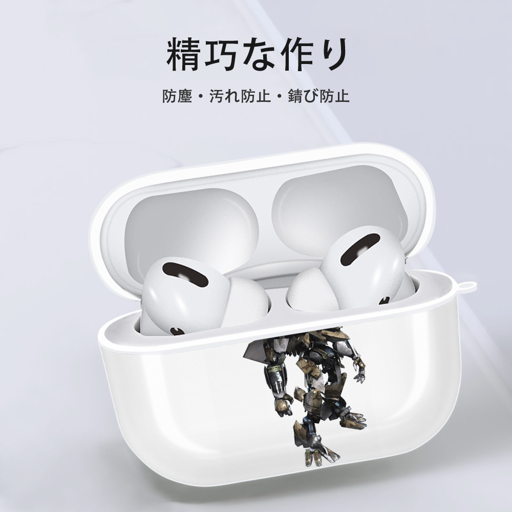 Transformers トランスフォーマー 【AirPods Pro用】ハードシェル保護ケース 耐衝撃・防指紋・カラビナ付き商品仕様