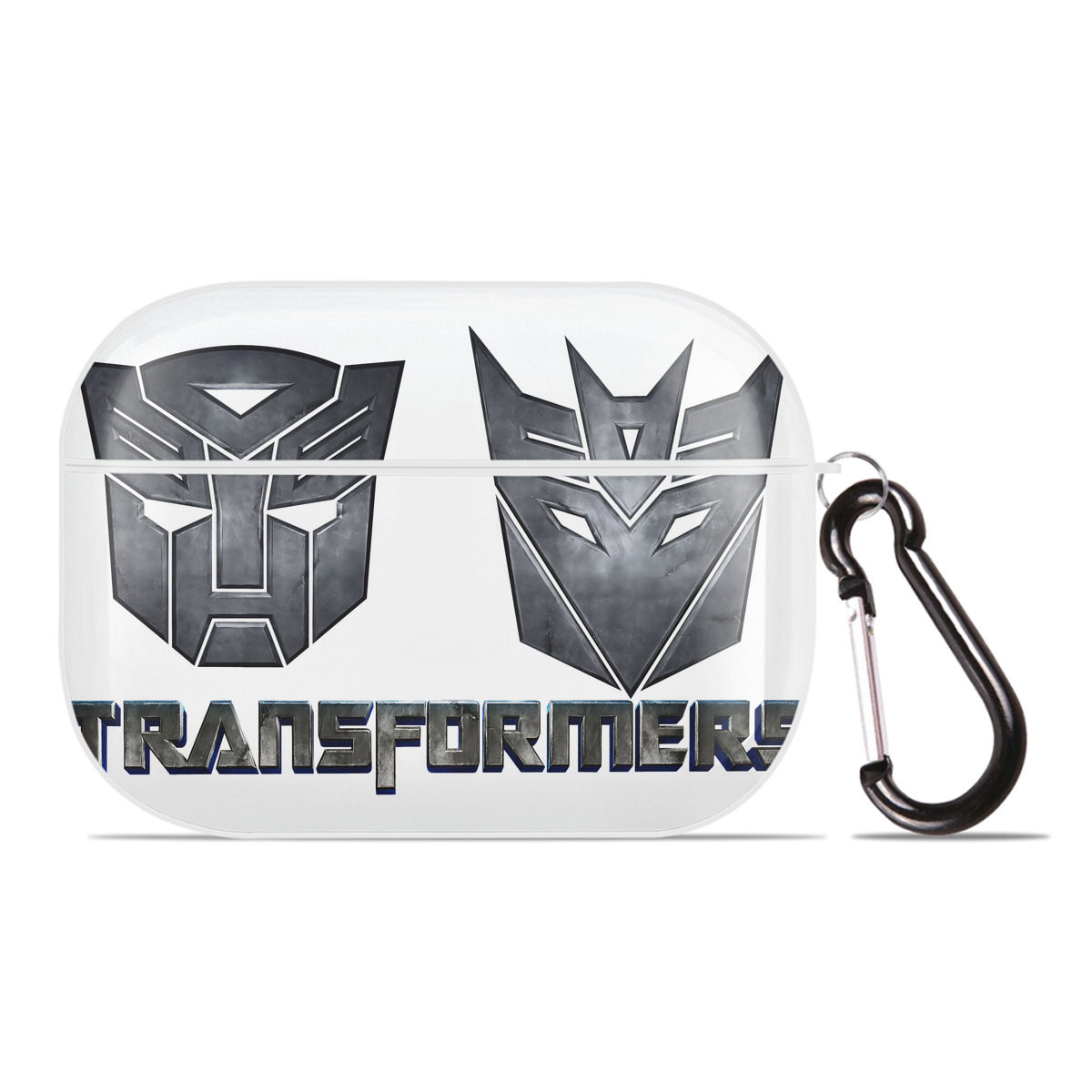 （画像用） Transformers トランスフォーマー 【AirPods Pro用】ハードシェル保護ケース 耐衝撃・防指紋・カラビナ付き商品仕様