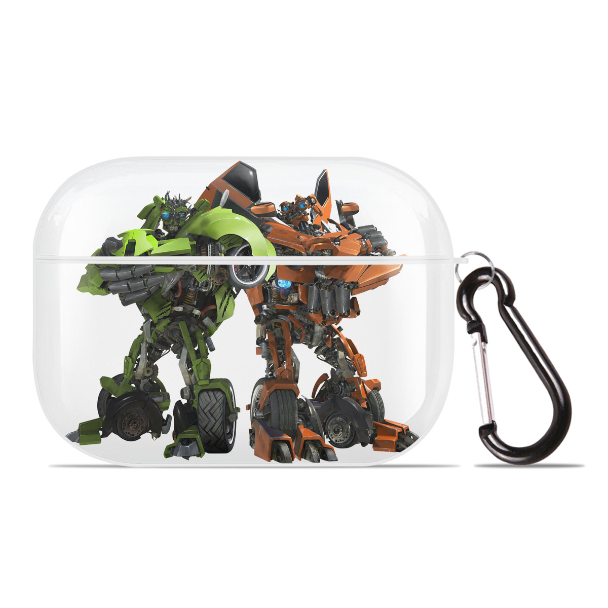 （画像用） Transformers トランスフォーマー 【AirPods Pro用】ハードシェル保護ケース 耐衝撃・防指紋・カラビナ付き商品仕様