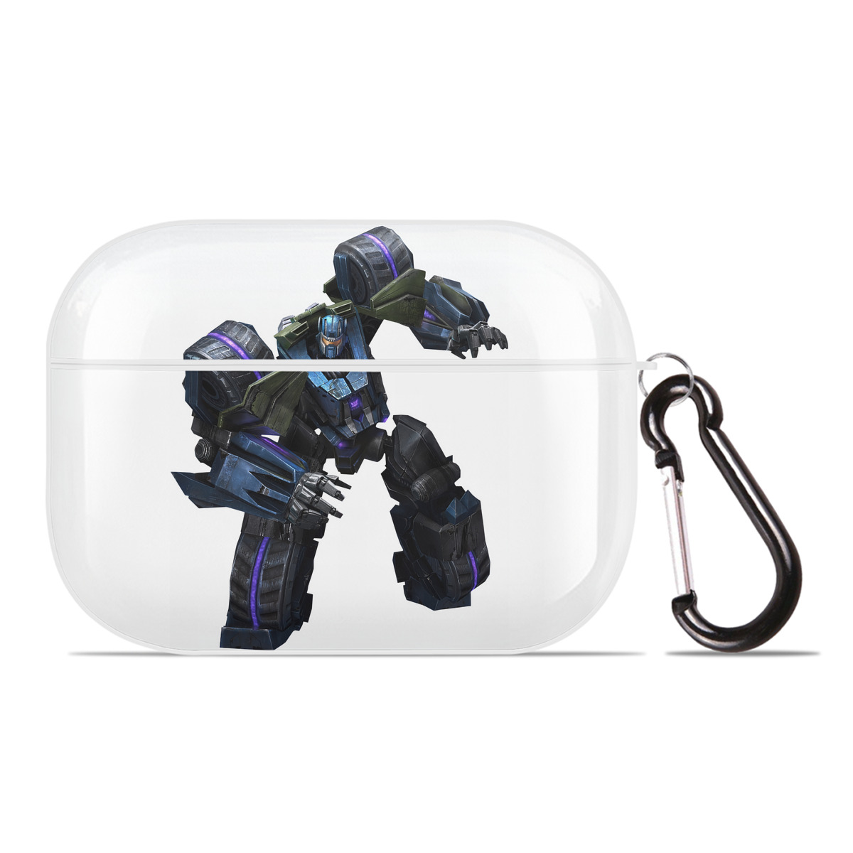 （画像用） Transformers トランスフォーマー 【AirPods Pro用】ハードシェル保護ケース 耐衝撃・防指紋・カラビナ付き商品仕様