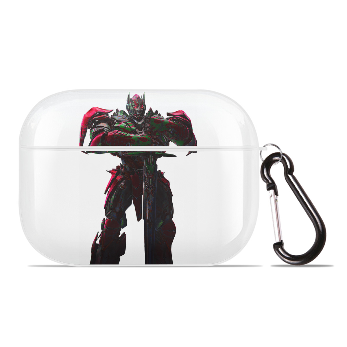 （画像用） Transformers トランスフォーマー 【AirPods Pro用】ハードシェル保護ケース 耐衝撃・防指紋・カラビナ付き商品仕様