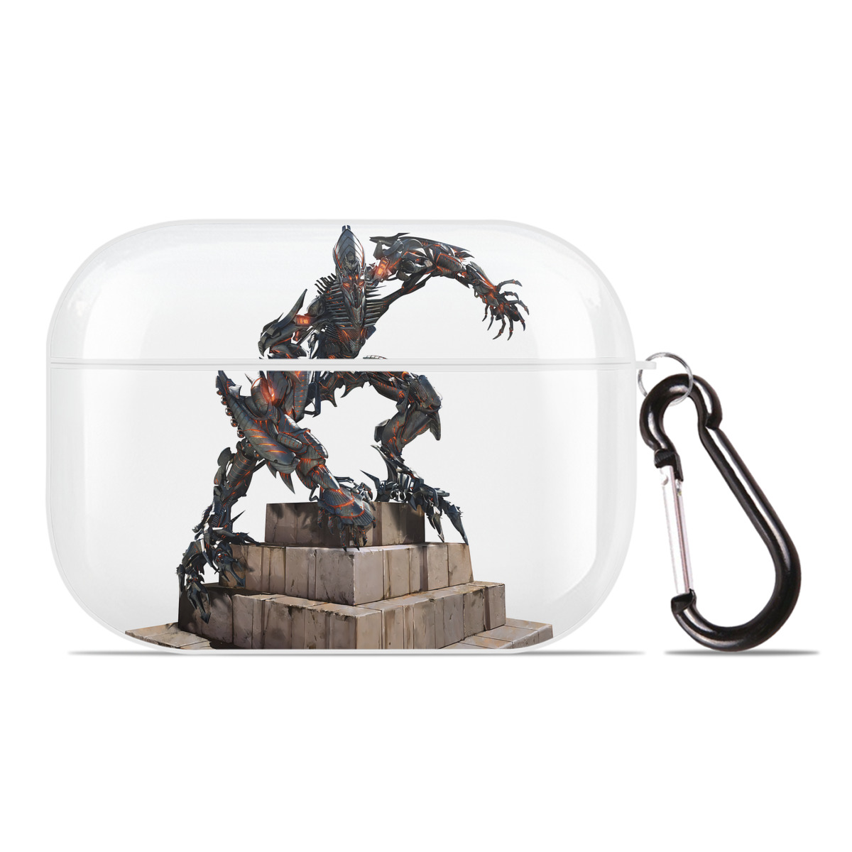 （画像用） Transformers トランスフォーマー 【AirPods Pro用】ハードシェル保護ケース 耐衝撃・防指紋・カラビナ付き商品仕様