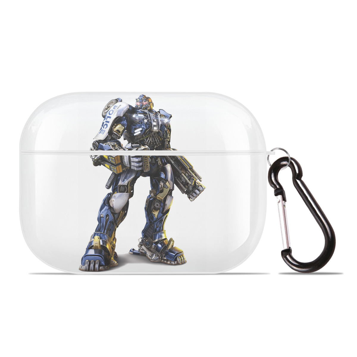 （画像用） Transformers トランスフォーマー 【AirPods Pro用】ハードシェル保護ケース 耐衝撃・防指紋・カラビナ付き商品仕様