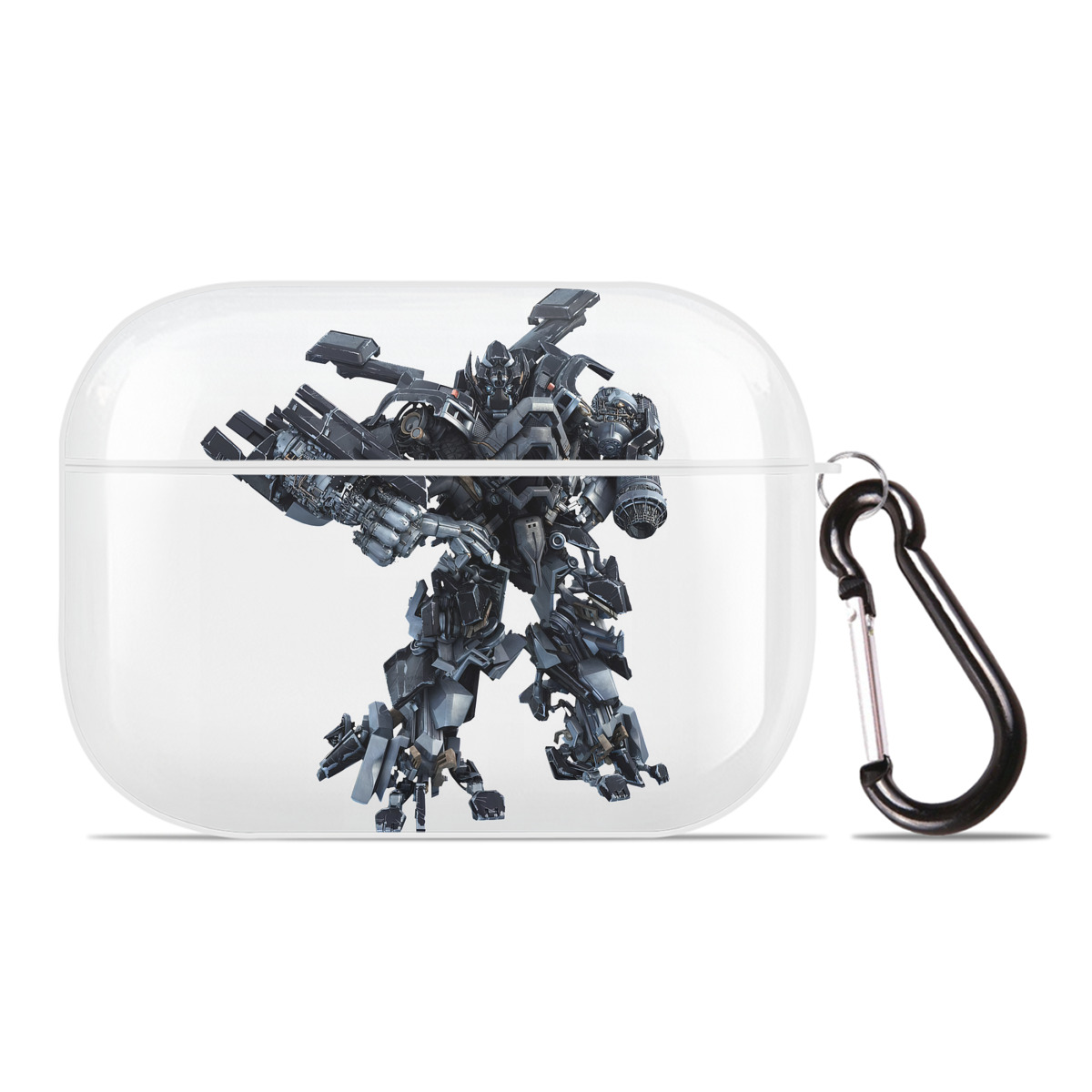 （画像用） Transformers トランスフォーマー 【AirPods Pro用】ハードシェル保護ケース 耐衝撃・防指紋・カラビナ付き商品仕様