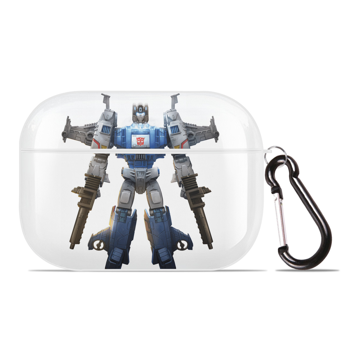 （画像用） Transformers トランスフォーマー 【AirPods Pro用】ハードシェル保護ケース 耐衝撃・防指紋・カラビナ付き商品仕様