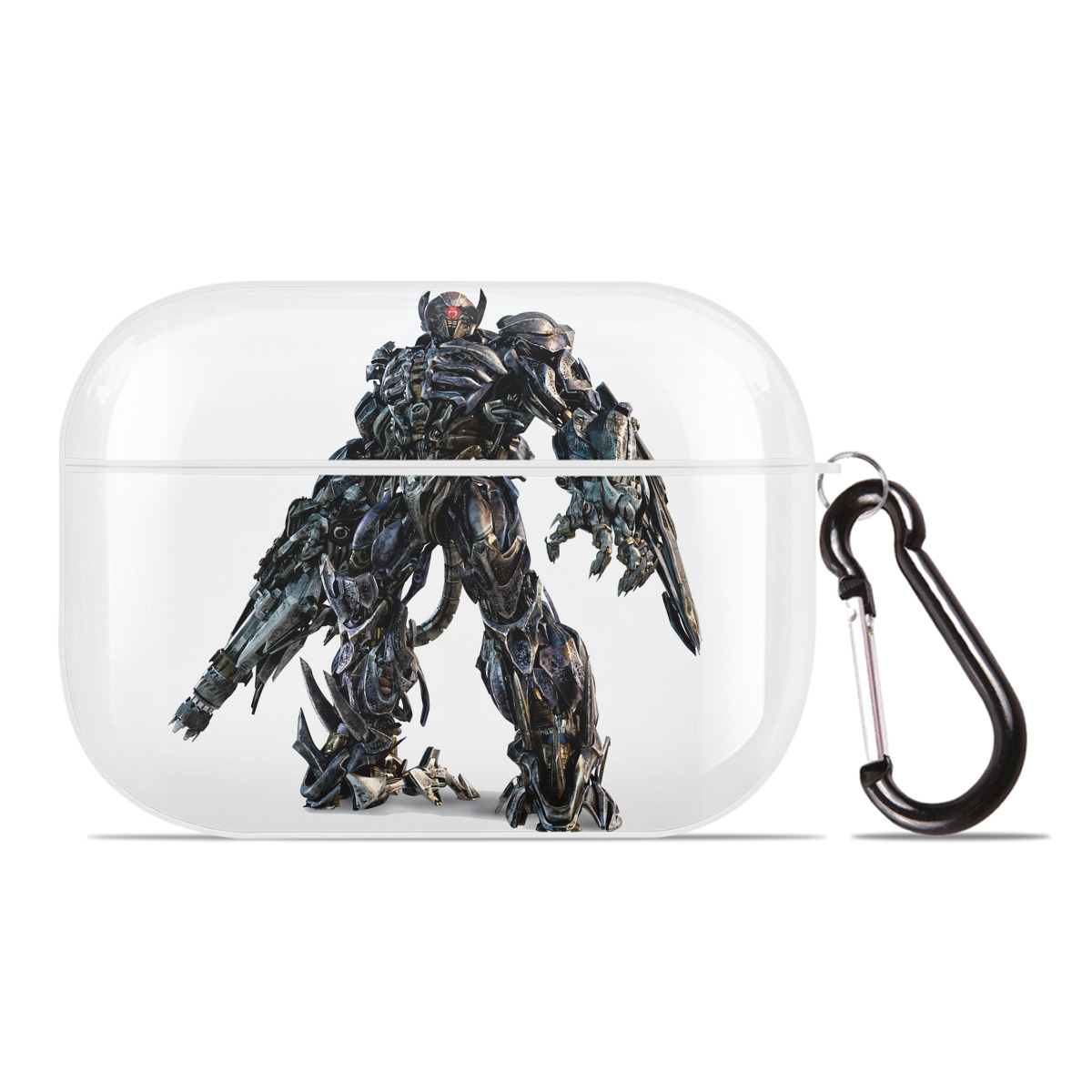 （画像用） Transformers トランスフォーマー 【AirPods Pro用】ハードシェル保護ケース 耐衝撃・防指紋・カラビナ付き商品仕様
