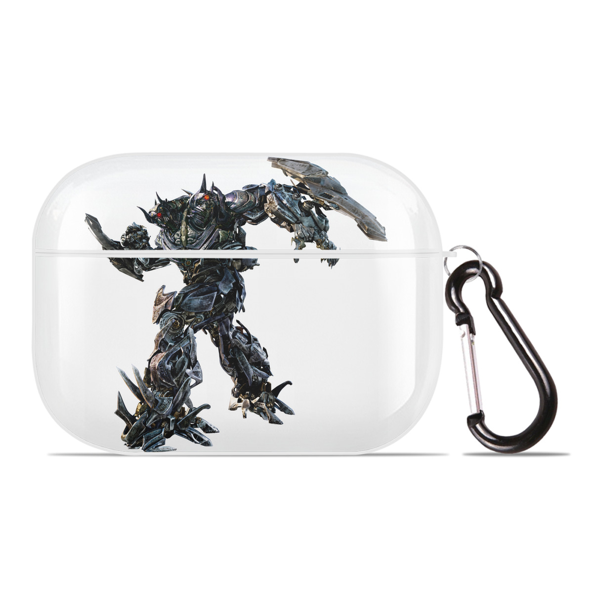 （画像用） Transformers トランスフォーマー 【AirPods Pro用】ハードシェル保護ケース 耐衝撃・防指紋・カラビナ付き商品仕様