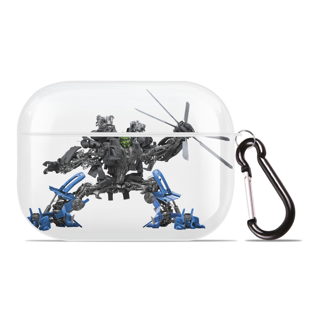 （画像用） Transformers トランスフォーマー 【AirPods Pro用】ハードシェル保護ケース 耐衝撃・防指紋・カラビナ付き商品仕様