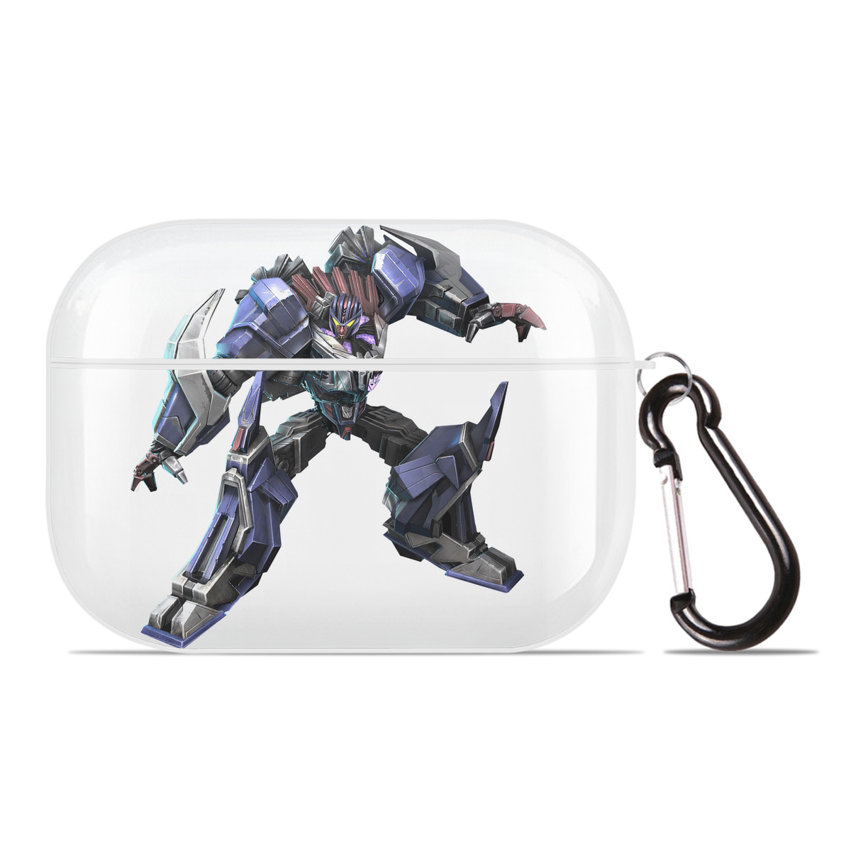 （画像用） Transformers トランスフォーマー 【AirPods Pro用】ハードシェル保護ケース 耐衝撃・防指紋・カラビナ付き商品仕様