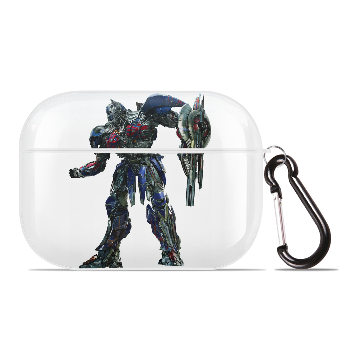（画像用） Transformers トランスフォーマー 【AirPods Pro用】ハードシェル保護ケース 耐衝撃・防指紋・カラビナ付き商品仕様