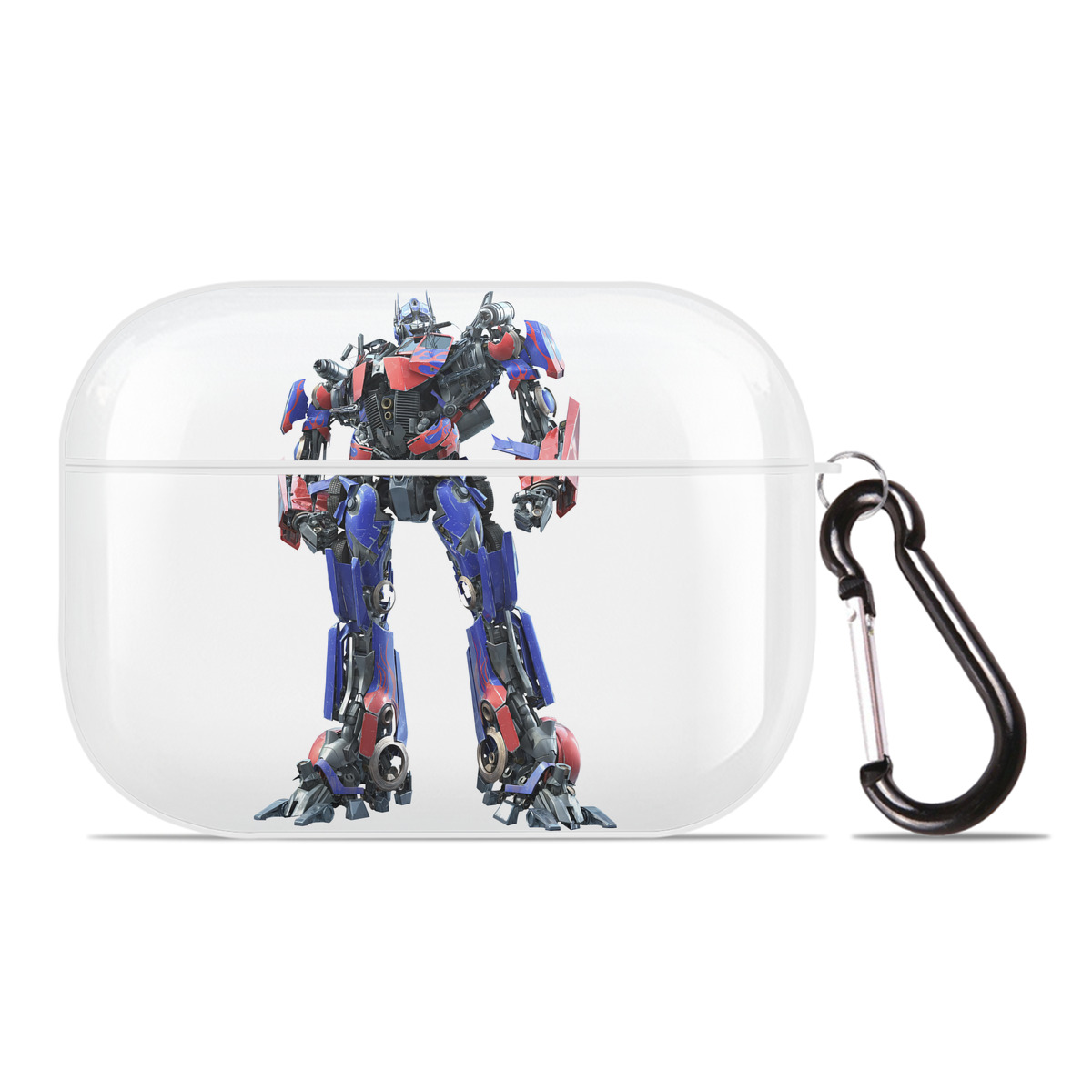 （画像用） Transformers トランスフォーマー 【AirPods Pro用】ハードシェル保護ケース 耐衝撃・防指紋・カラビナ付き商品仕様