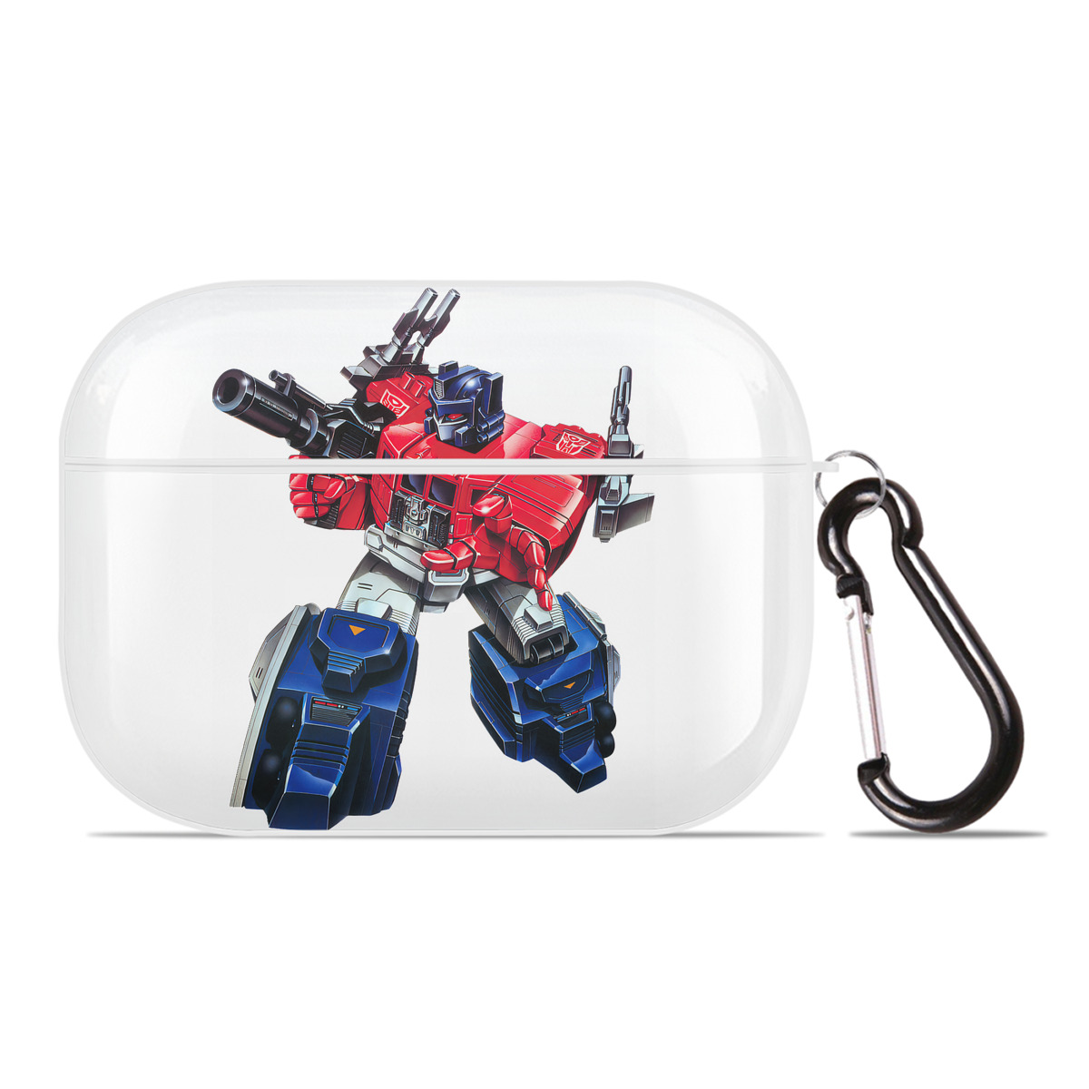 （画像用） Transformers トランスフォーマー 【AirPods Pro用】ハードシェル保護ケース 耐衝撃・防指紋・カラビナ付き商品仕様