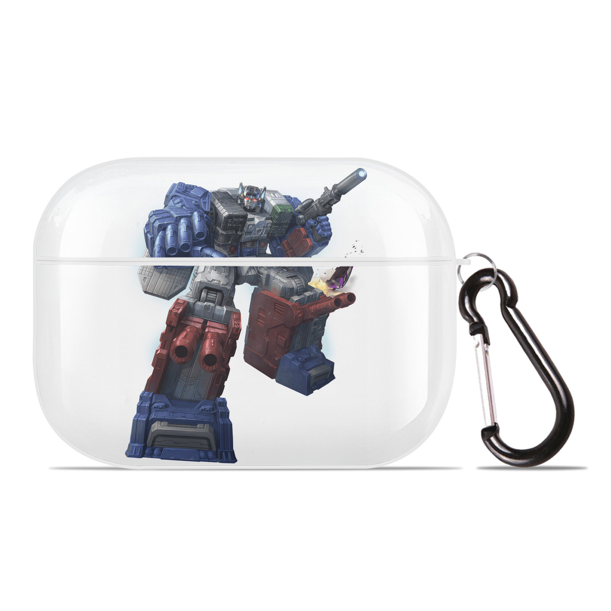 （画像用） Transformers トランスフォーマー 【AirPods Pro用】ハードシェル保護ケース 耐衝撃・防指紋・カラビナ付き商品仕様