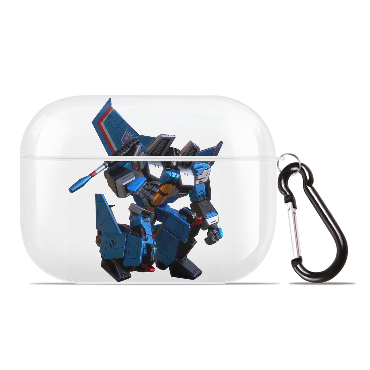 （画像用） Transformers トランスフォーマー 【AirPods Pro用】ハードシェル保護ケース 耐衝撃・防指紋・カラビナ付き商品仕様