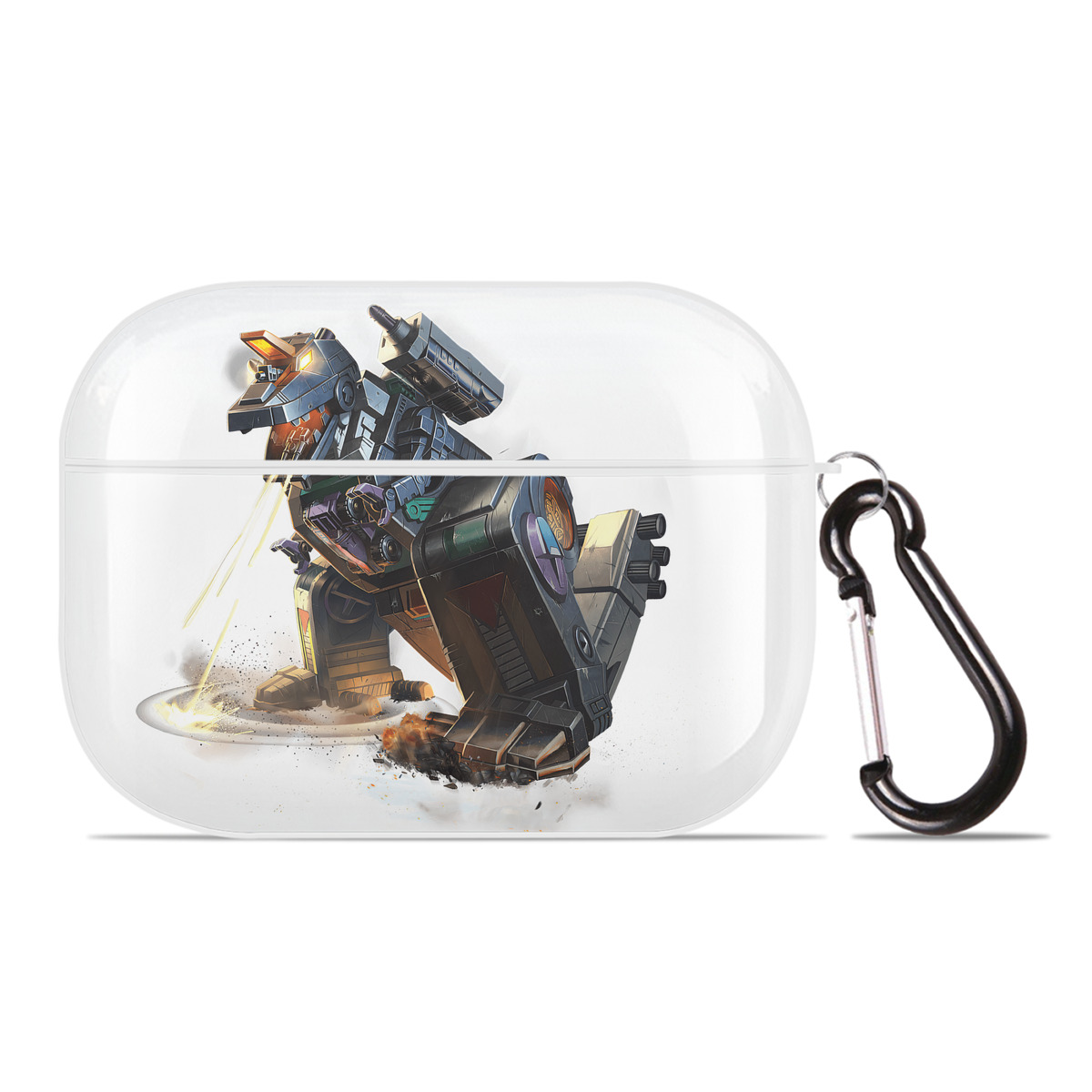 （画像用） Transformers トランスフォーマー 【AirPods Pro用】ハードシェル保護ケース 耐衝撃・防指紋・カラビナ付き商品仕様