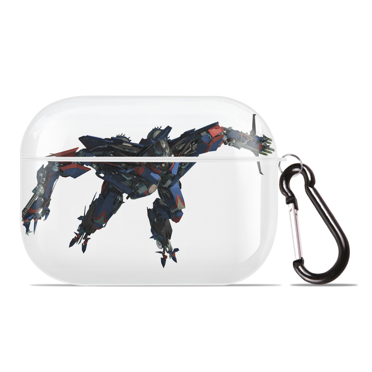 （画像用） Transformers トランスフォーマー 【AirPods Pro用】ハードシェル保護ケース 耐衝撃・防指紋・カラビナ付き商品仕様