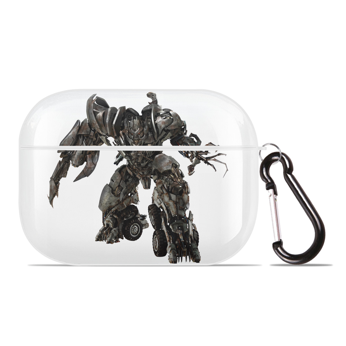 （画像用） Transformers トランスフォーマー 【AirPods Pro用】ハードシェル保護ケース 耐衝撃・防指紋・カラビナ付き商品仕様
