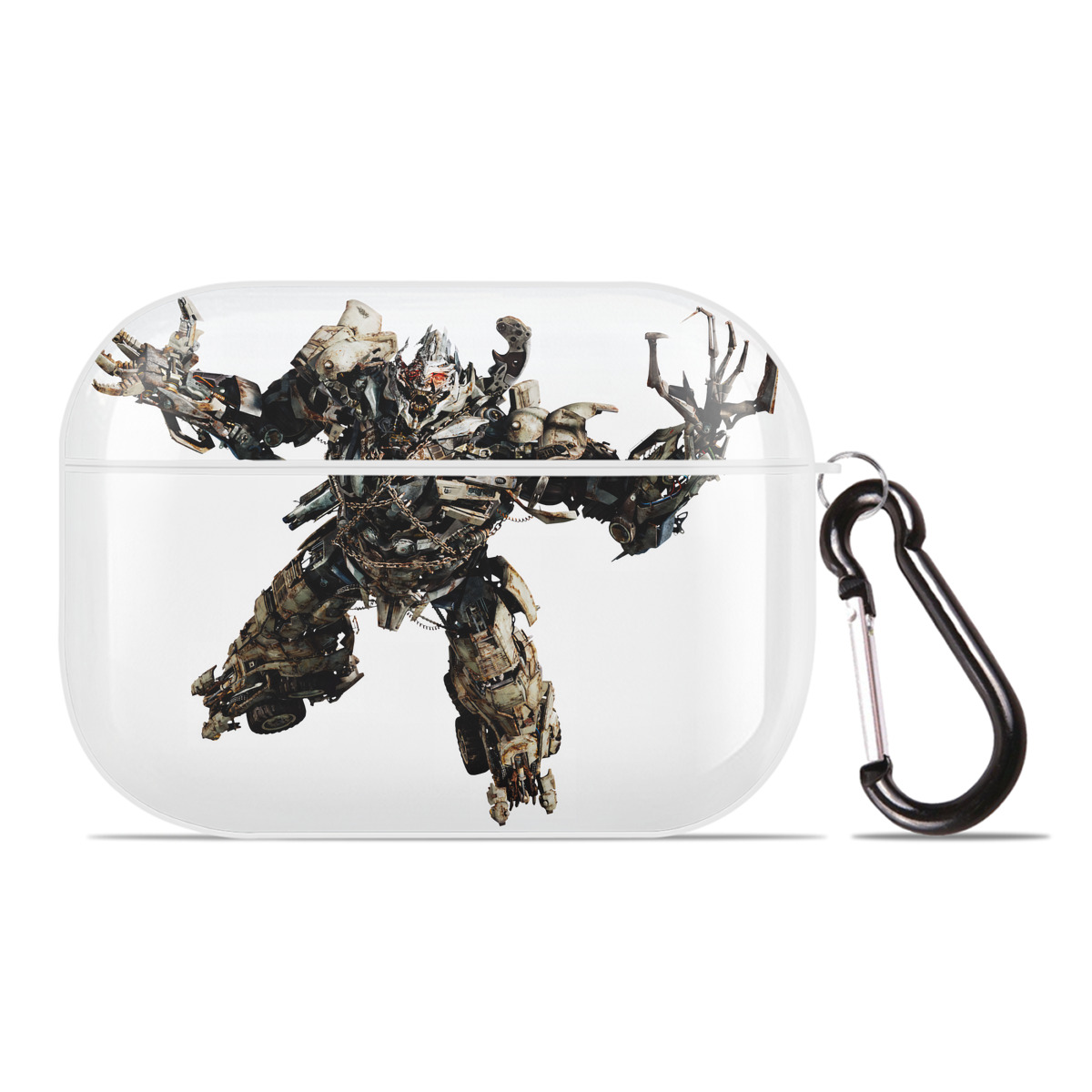 （画像用） Transformers トランスフォーマー 【AirPods Pro用】ハードシェル保護ケース 耐衝撃・防指紋・カラビナ付き商品仕様