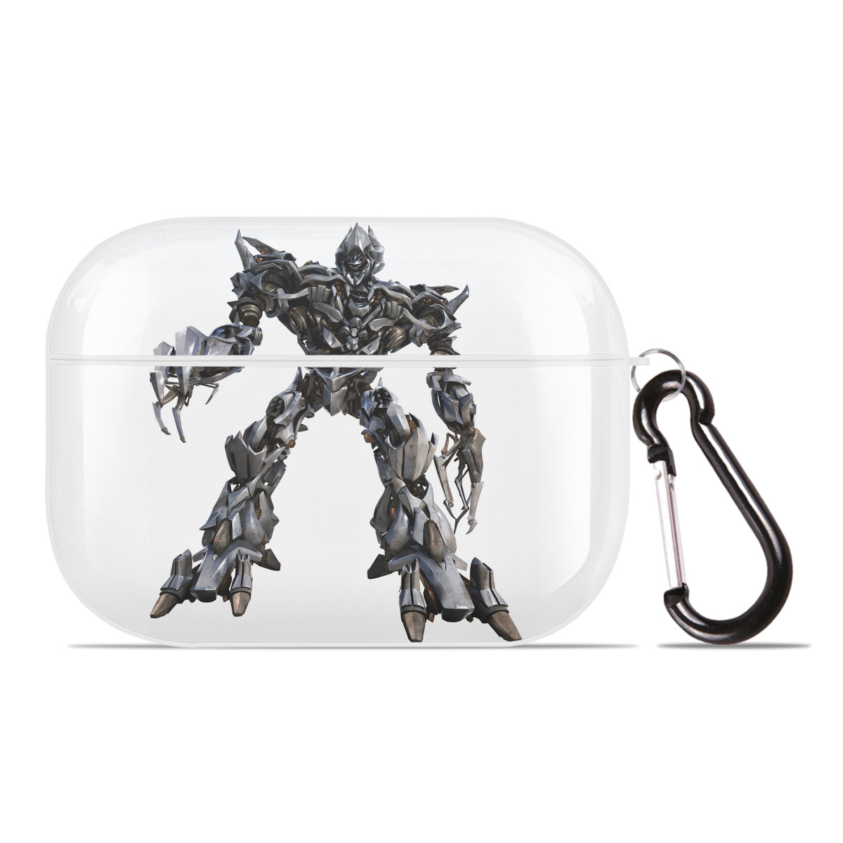 （画像用） Transformers トランスフォーマー 【AirPods Pro用】ハードシェル保護ケース 耐衝撃・防指紋・カラビナ付き商品仕様