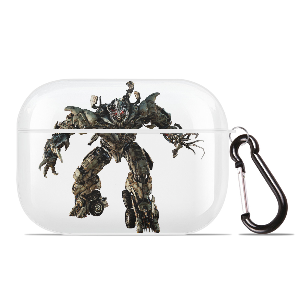 （画像用） Transformers トランスフォーマー 【AirPods Pro用】ハードシェル保護ケース 耐衝撃・防指紋・カラビナ付き商品仕様