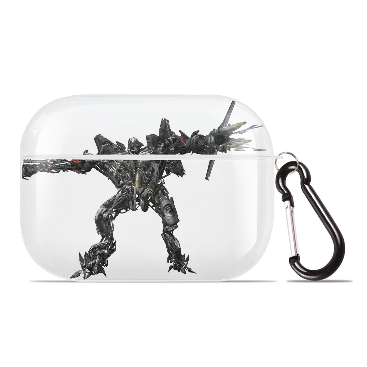 （画像用） Transformers トランスフォーマー 【AirPods Pro用】ハードシェル保護ケース 耐衝撃・防指紋・カラビナ付き商品仕様